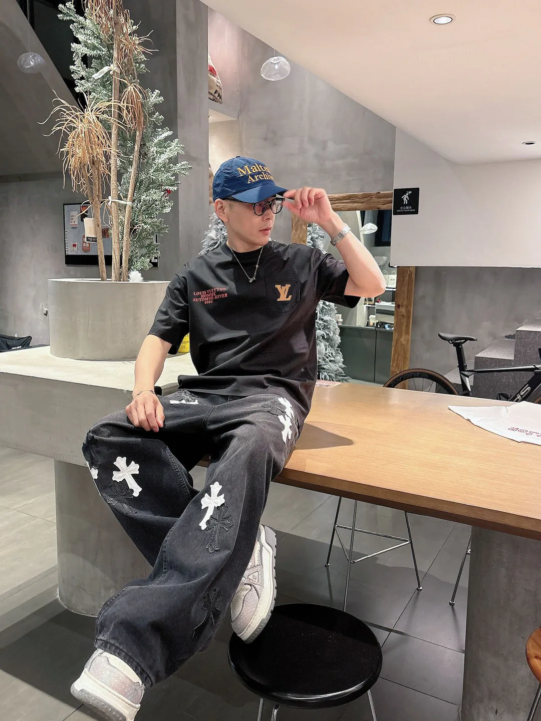 Футболки Мужские Louis Vuitton 3363