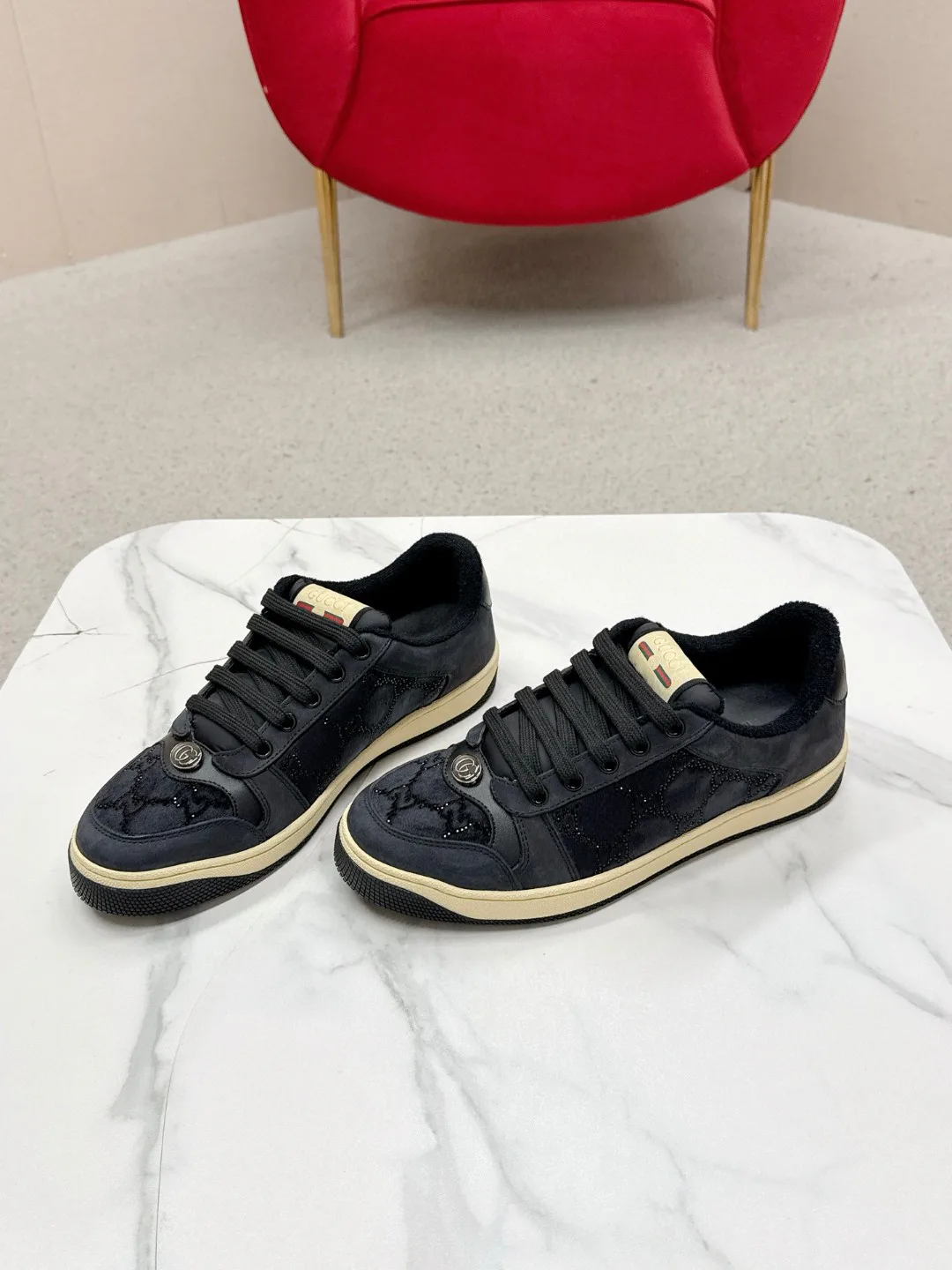 Кеды Женские Gucci 4784290