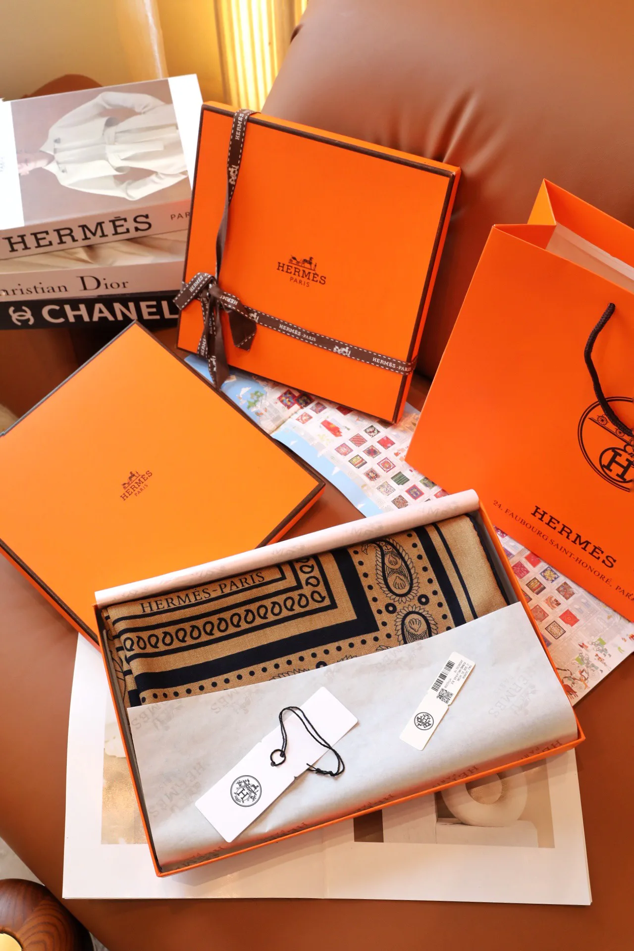 Шарфы Hermes 5048994