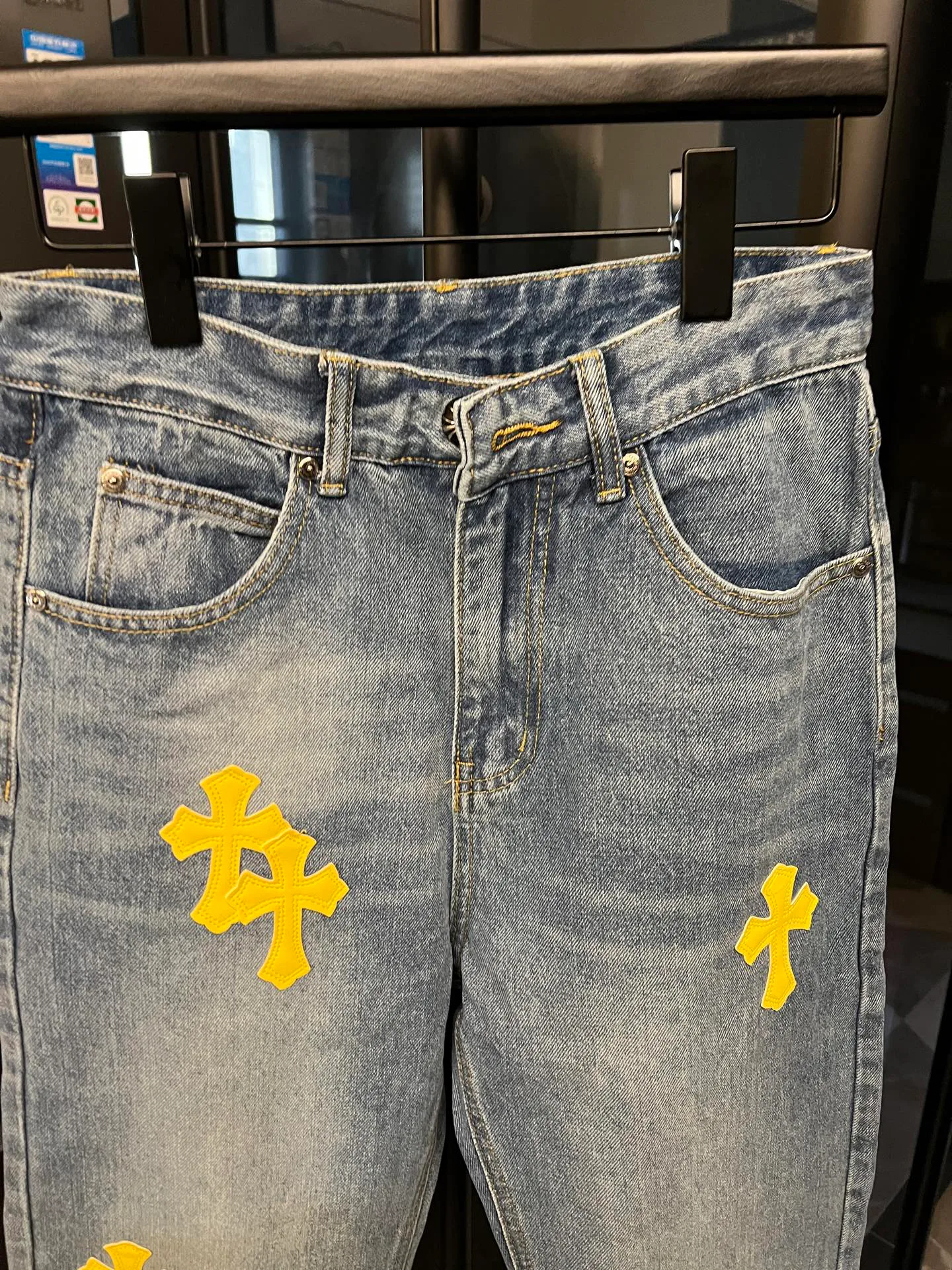 Джинсы Мужские Chrome Hearts 11523338