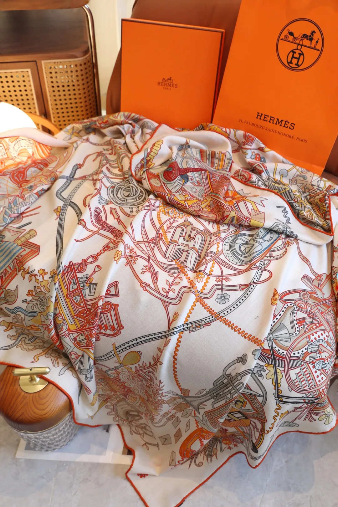 Шарфы Hermes 1313381