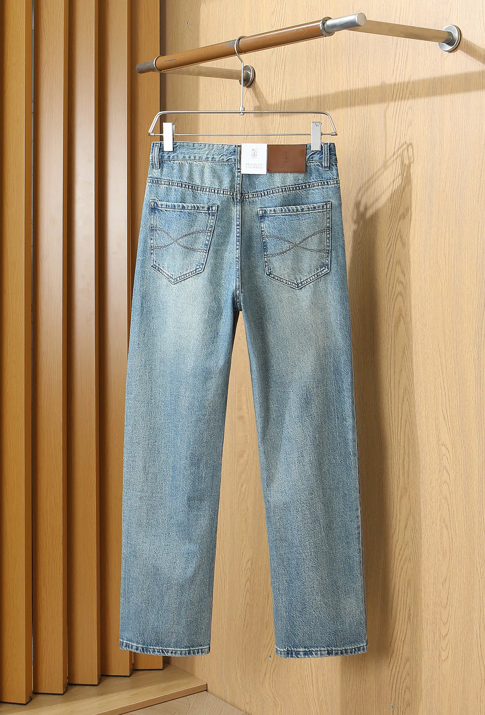 Джинсы Мужские Brunello Cucinelli 17904870