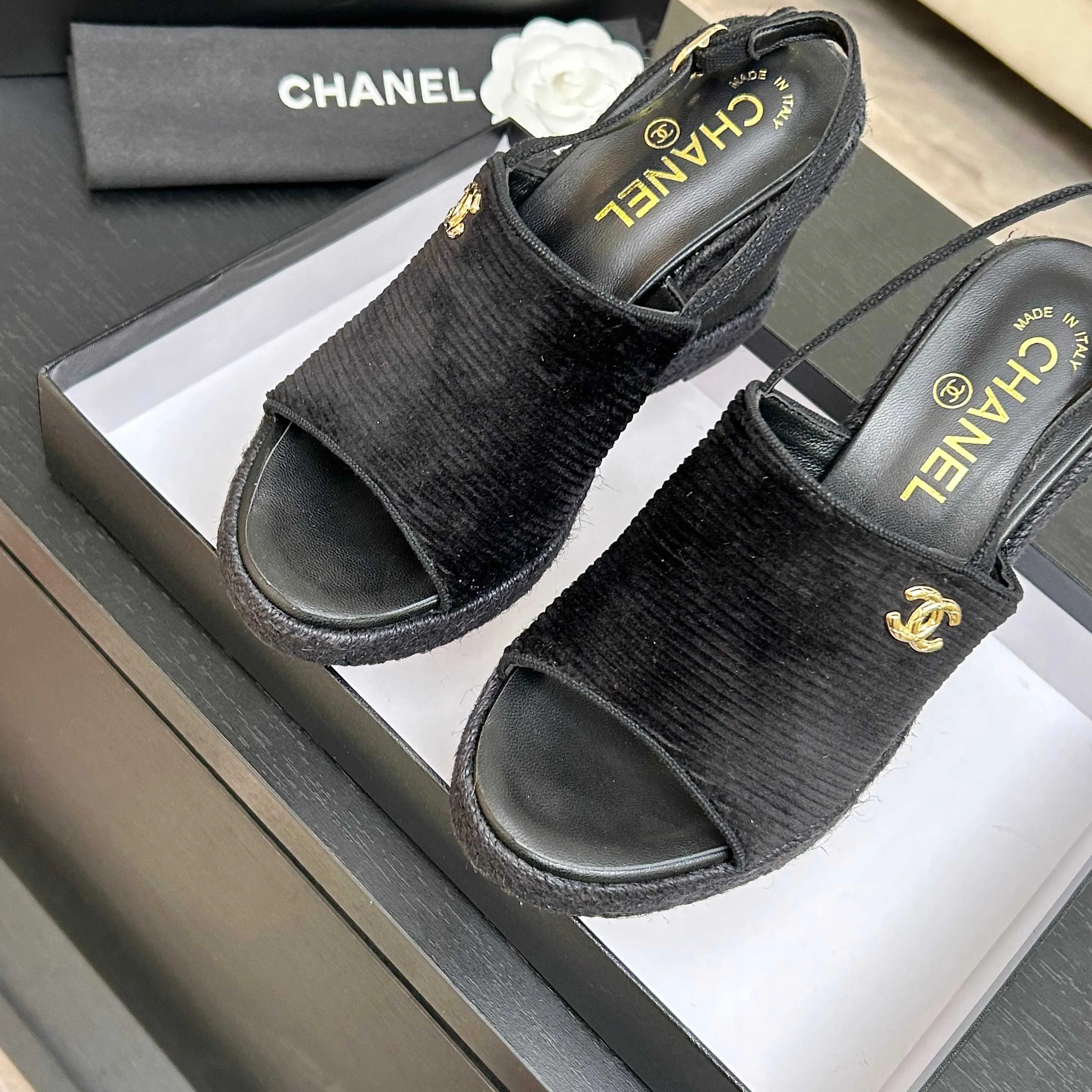 Босоножки Женские Chanel 13224760