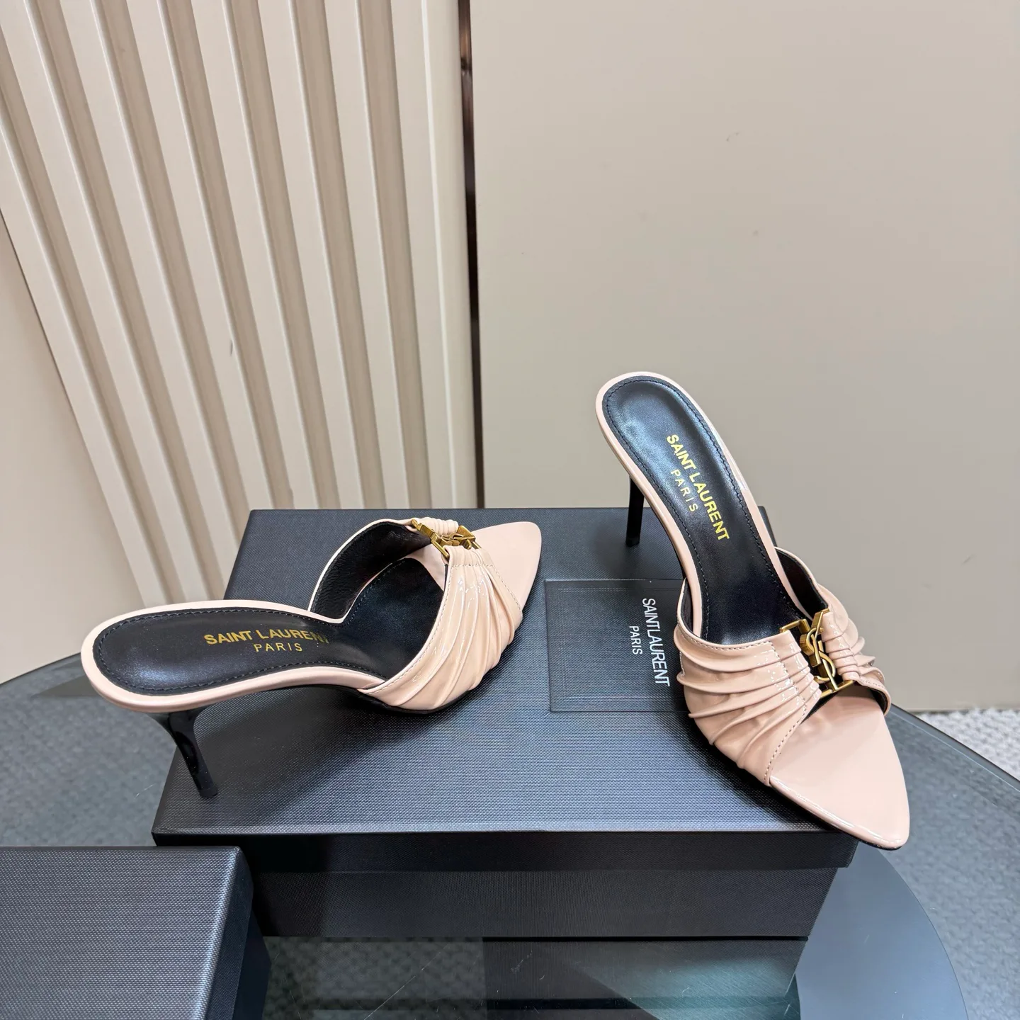 Босоножки Женские Saint Laurent 1883639