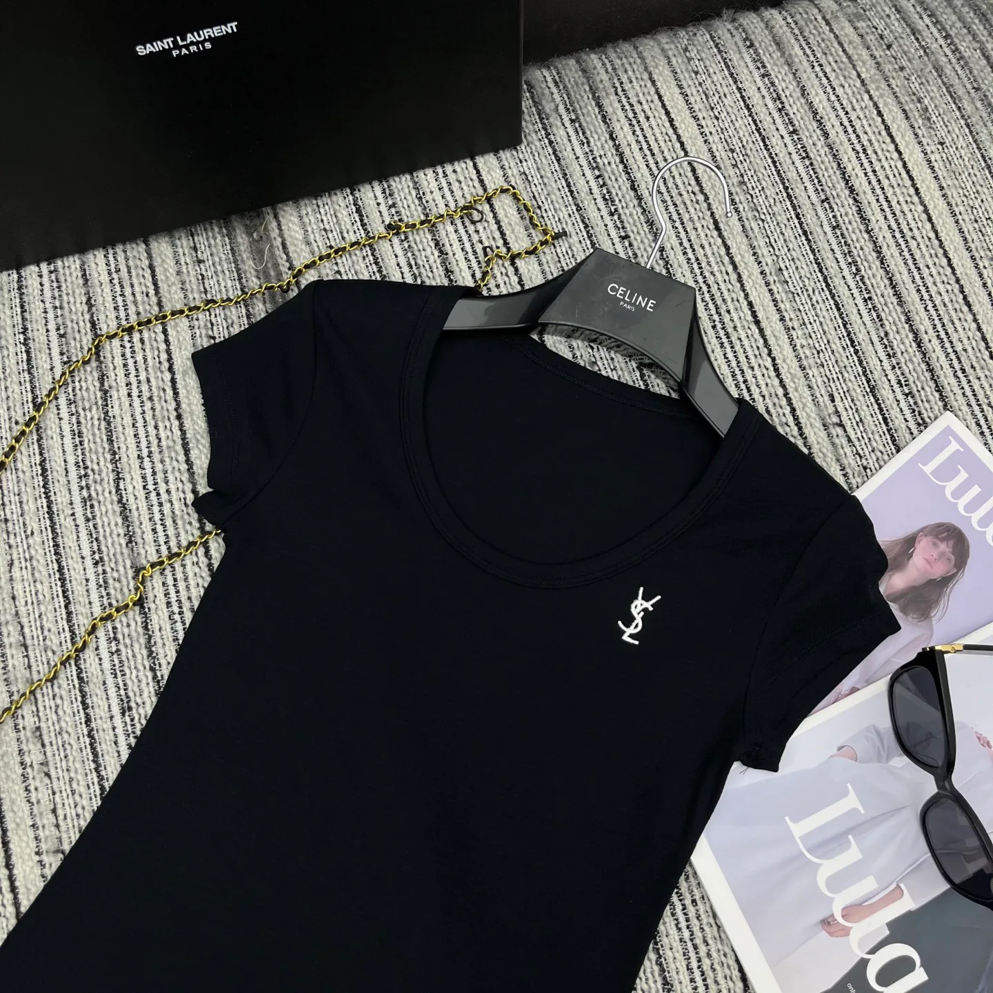 Футболки Женские Saint Laurent 25951