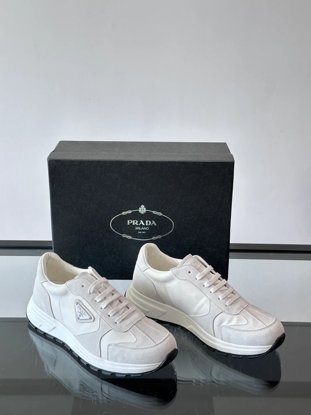 Кроссовки Мужские Prada 367238