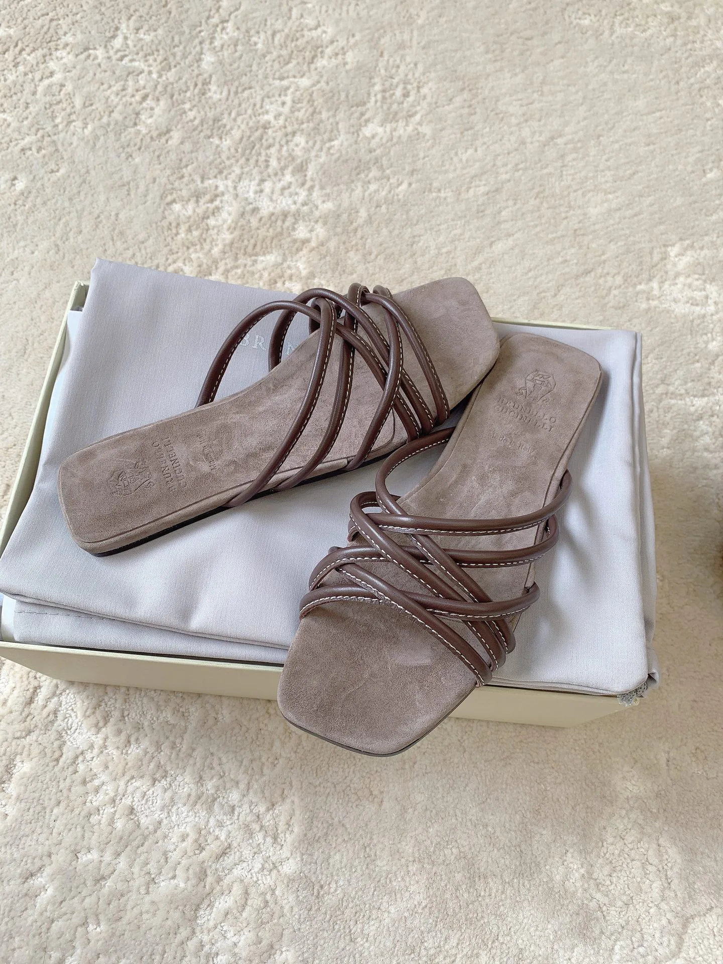 Сандалии Женские Brunello Cucinelli 11604109