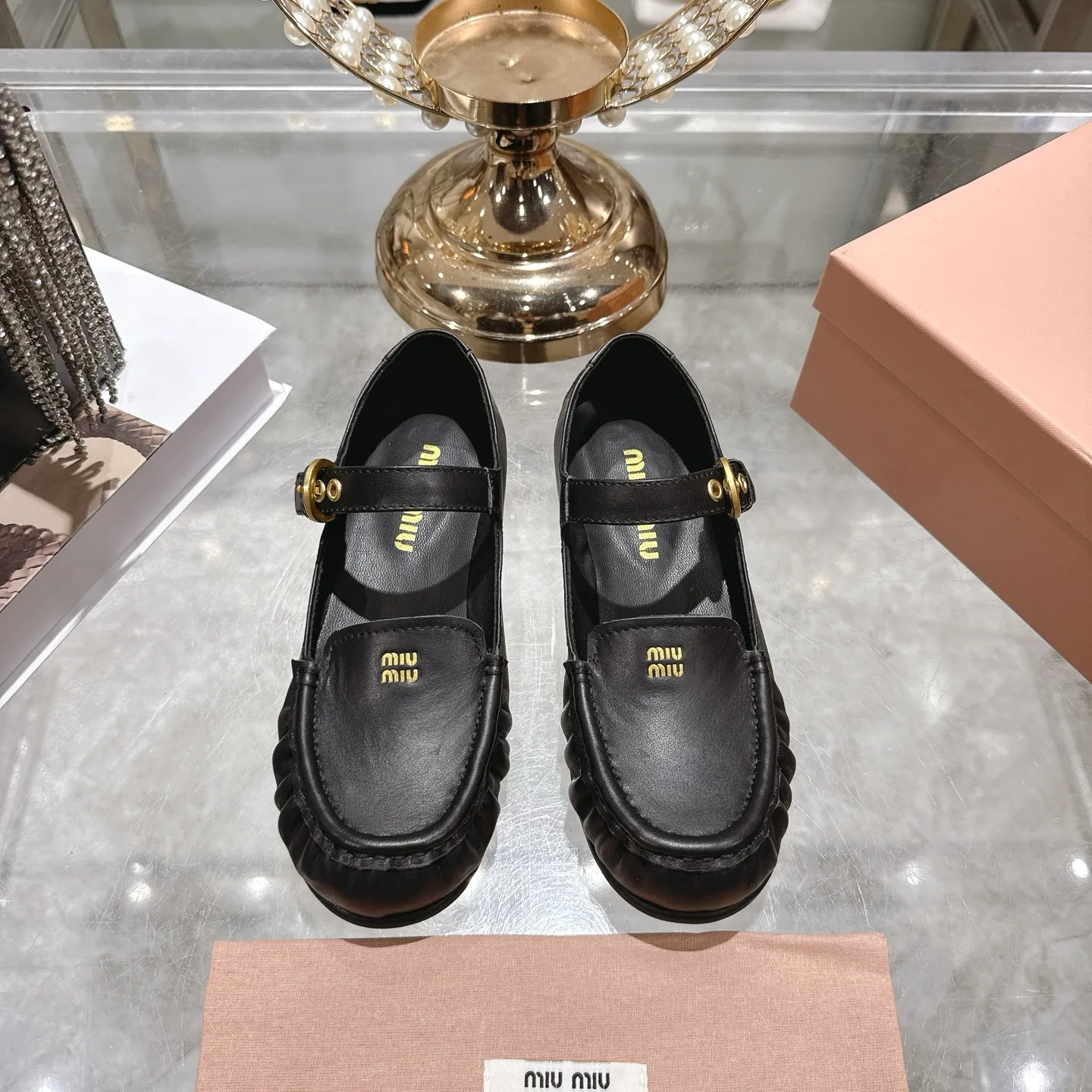 Балетки Женские Miu Miu 397881