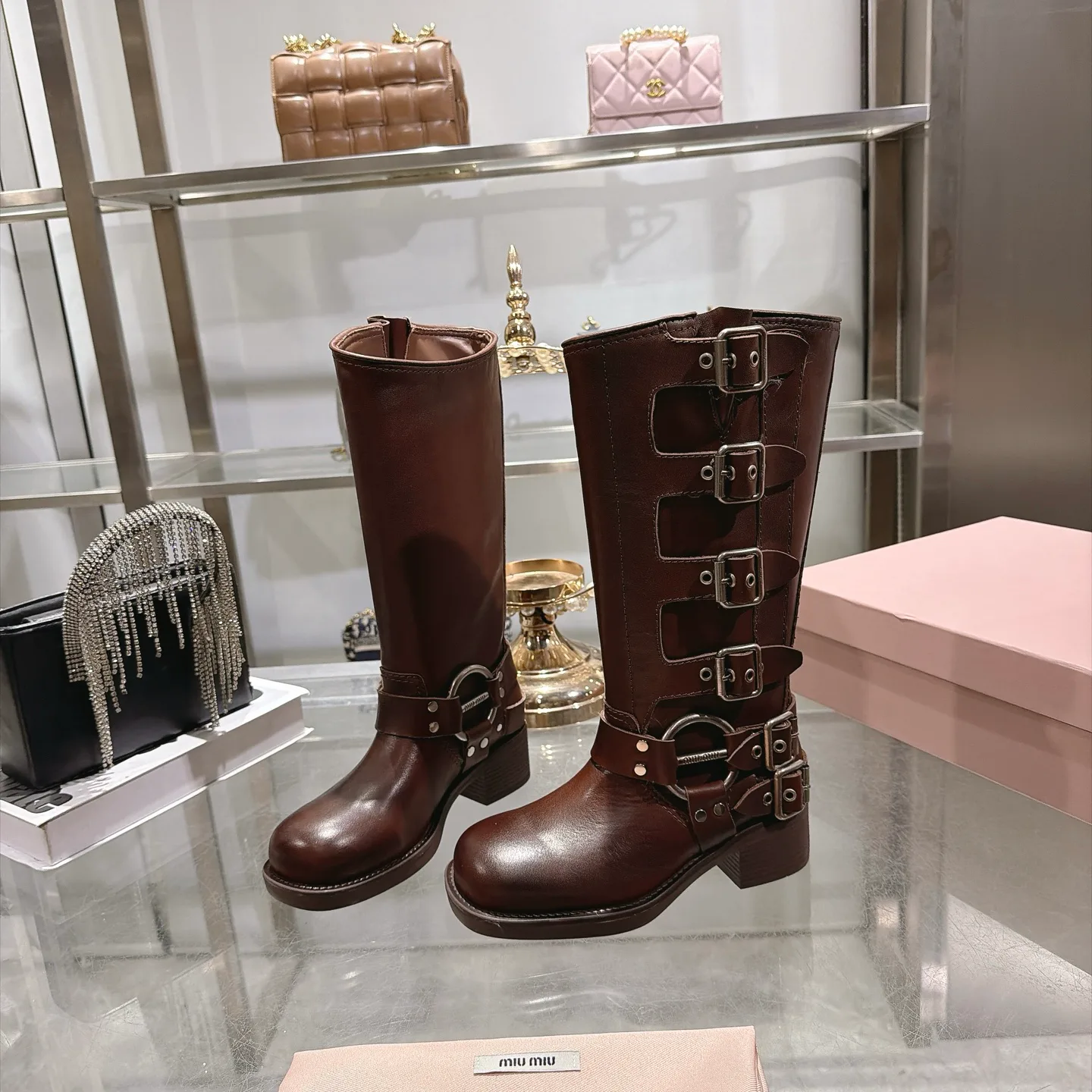 Сапоги Женские Miu Miu 18025421