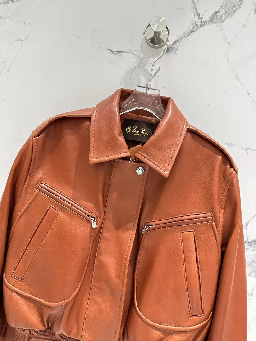 Кожаные Куртки И Дублёнки Женские Loro Piana 11700603