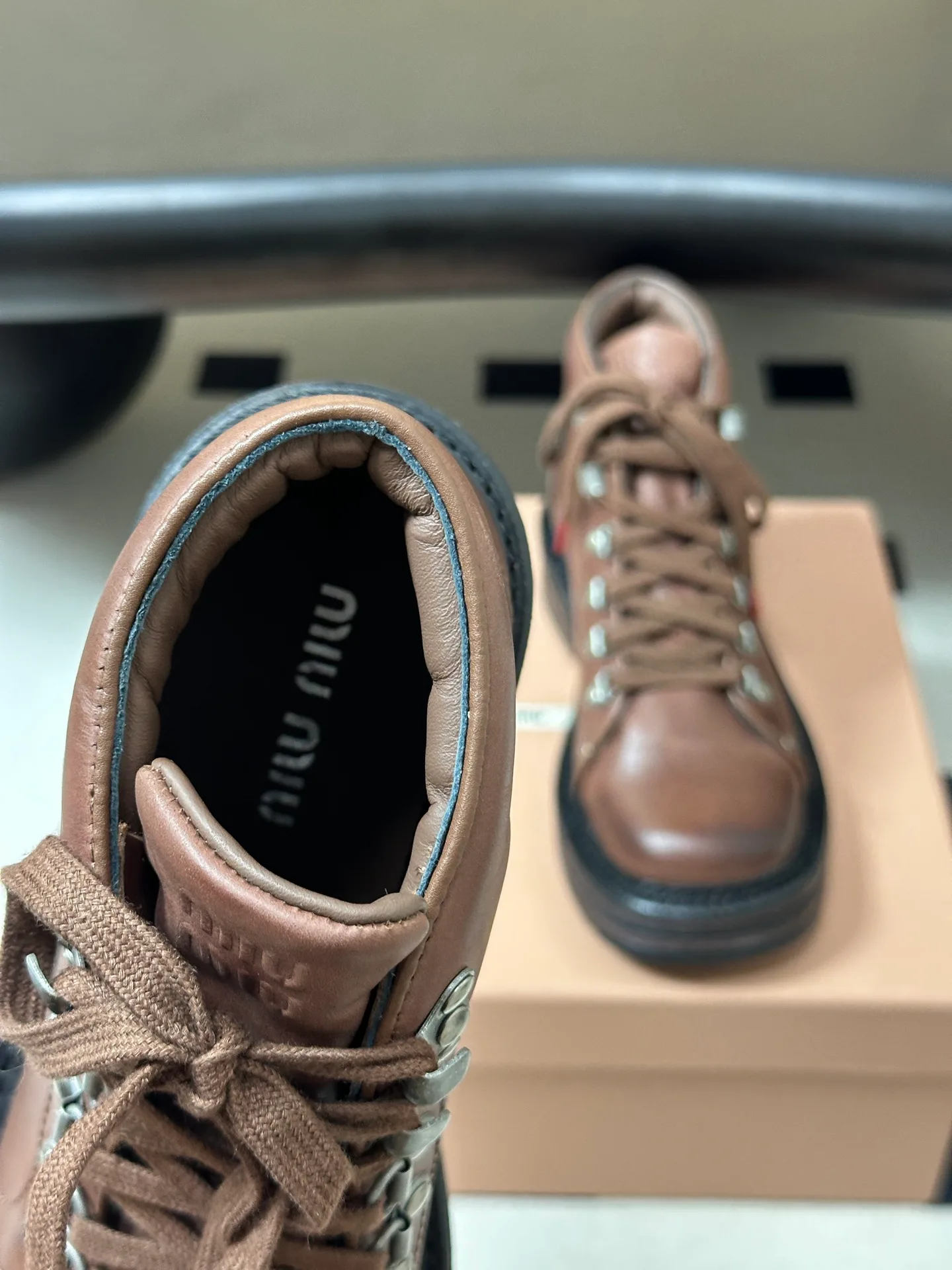 Ботинки Женские Miu Miu 18041844