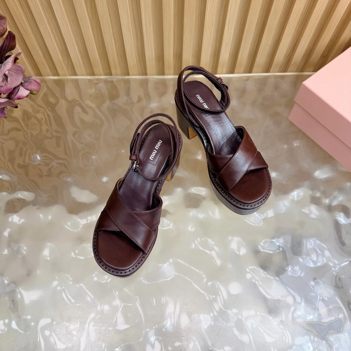 Босоножки Женские Miu Miu 11432096