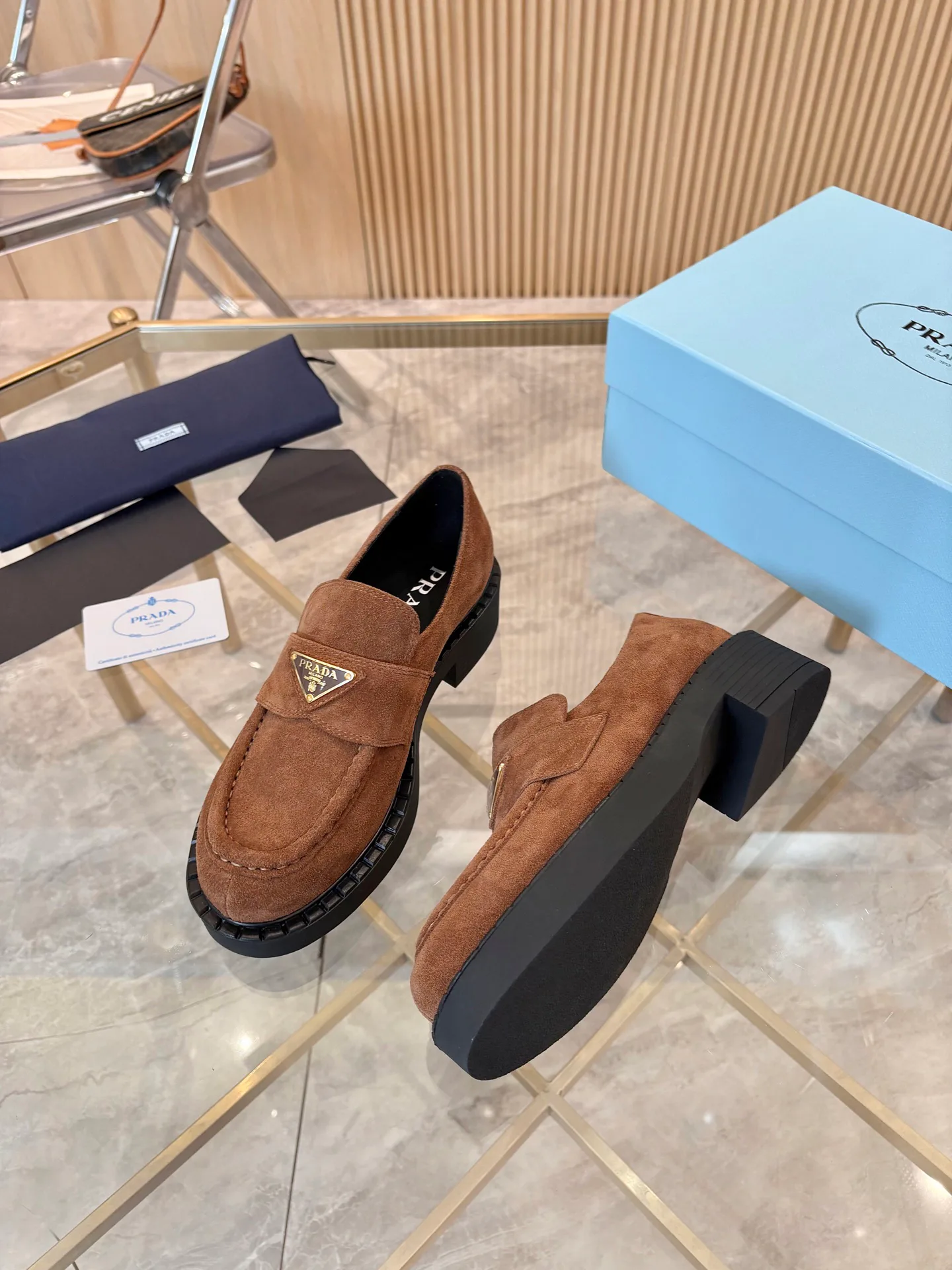 Лоферы И Мокасины Женские Prada 17524787