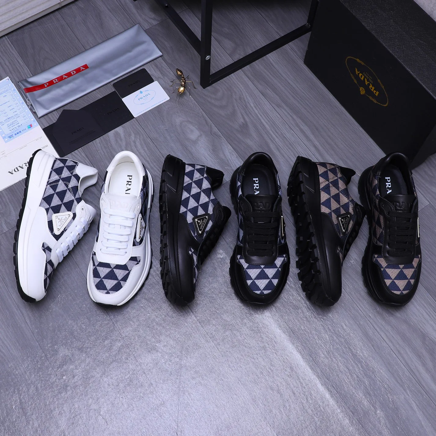 Кроссовки Женские Prada 17429864