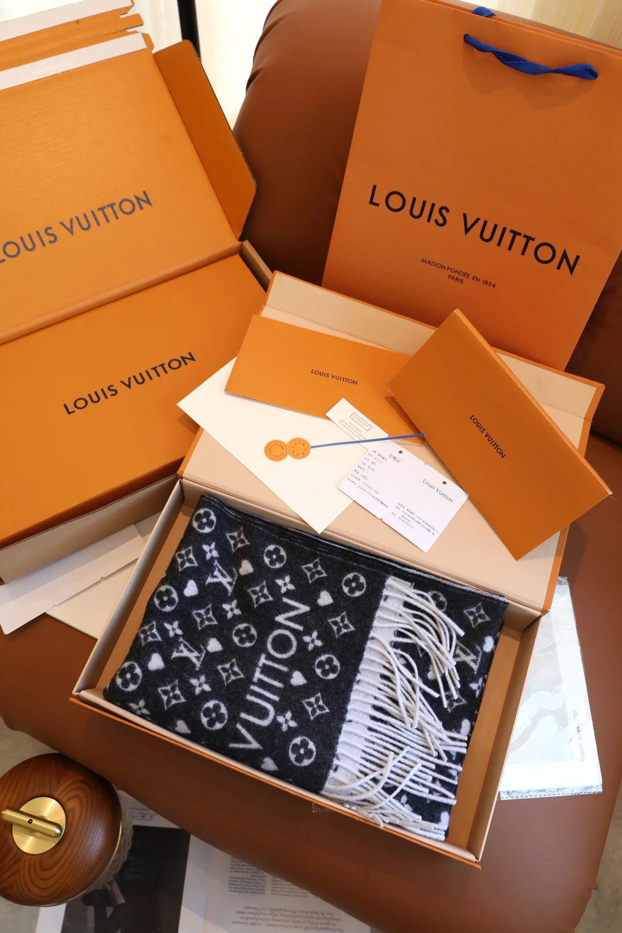 Шарфы Louis Vuitton 1313377