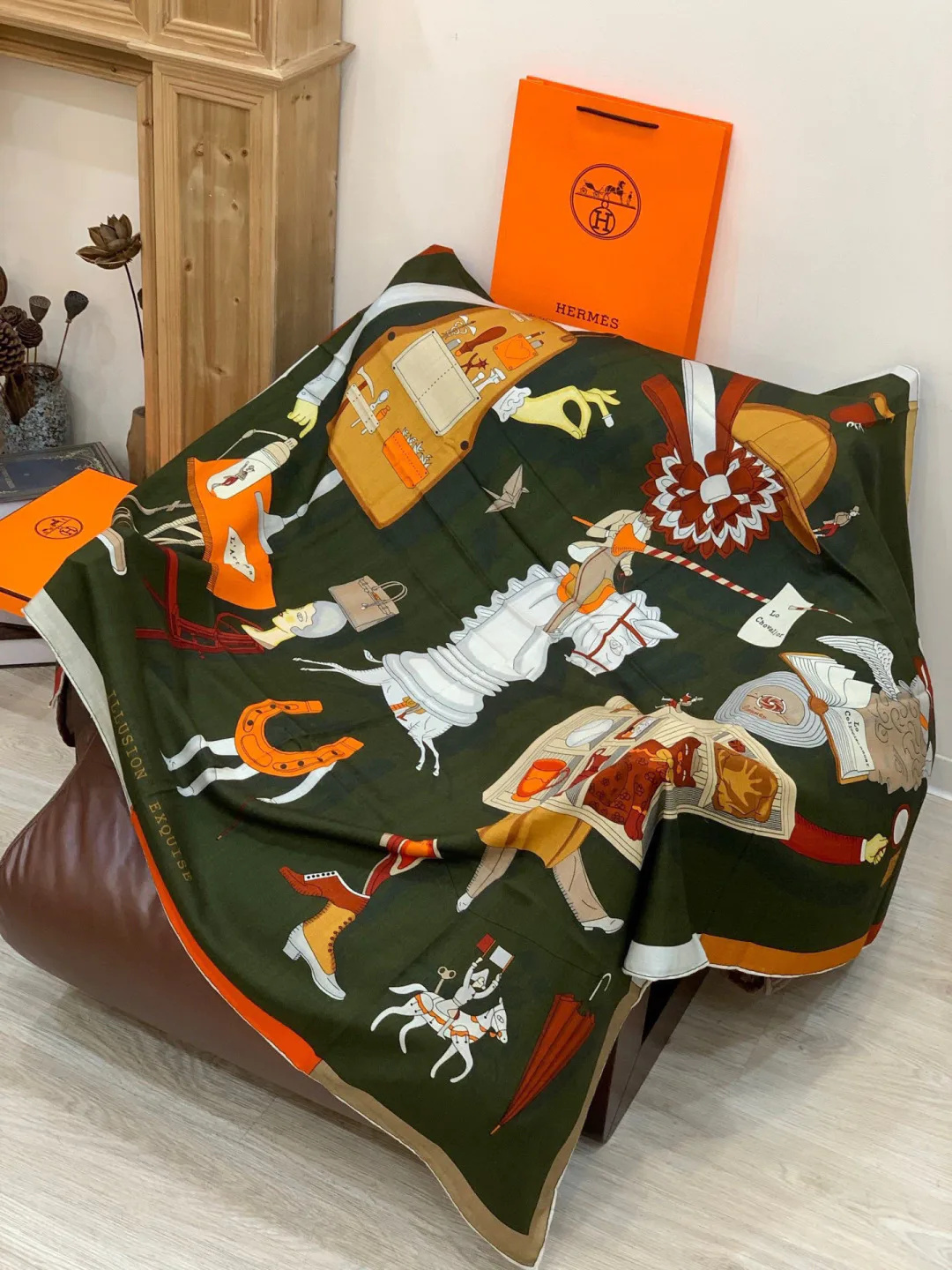 Платки Hermes 1338060