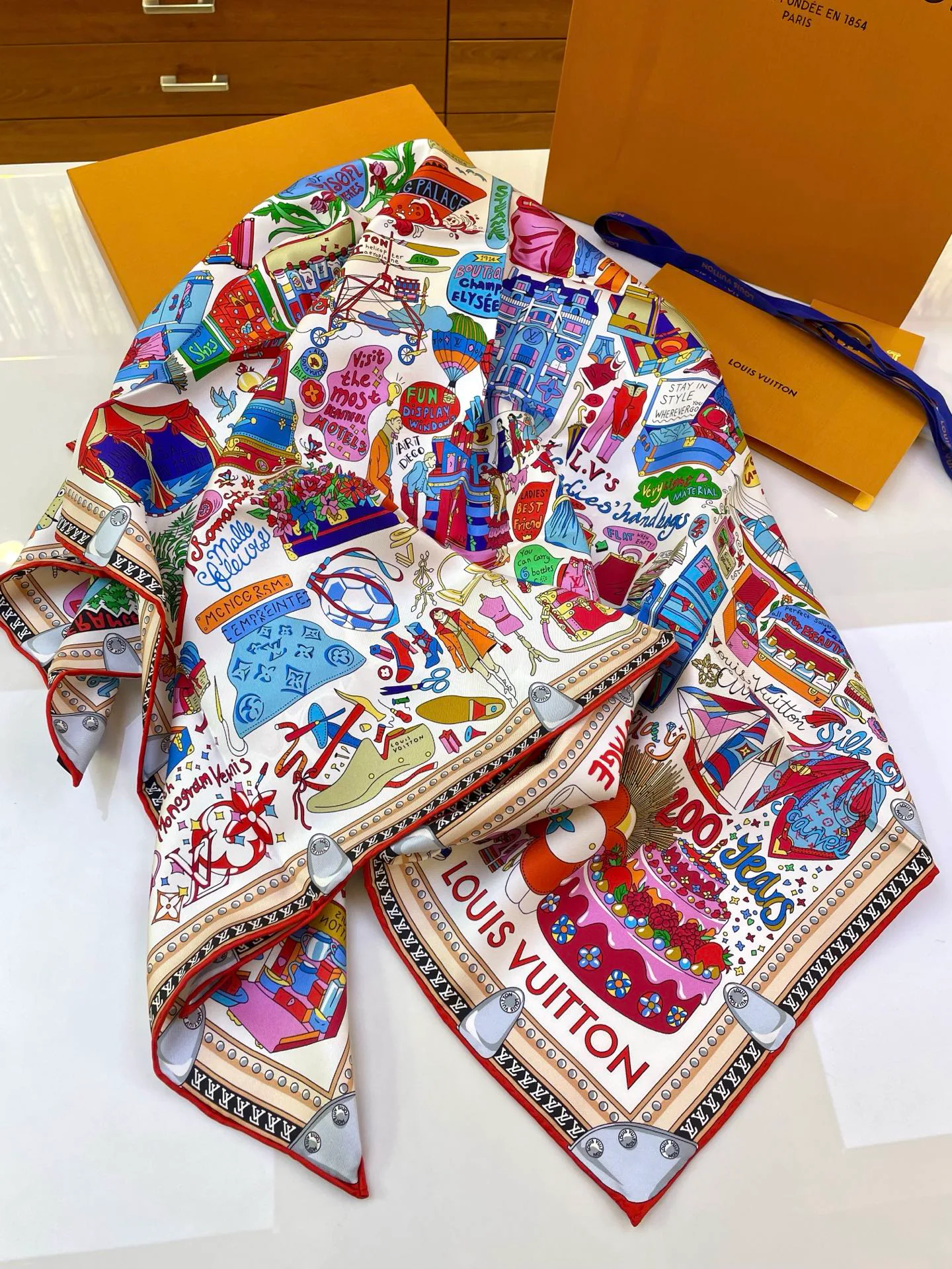 Шарфы Louis Vuitton 6645279