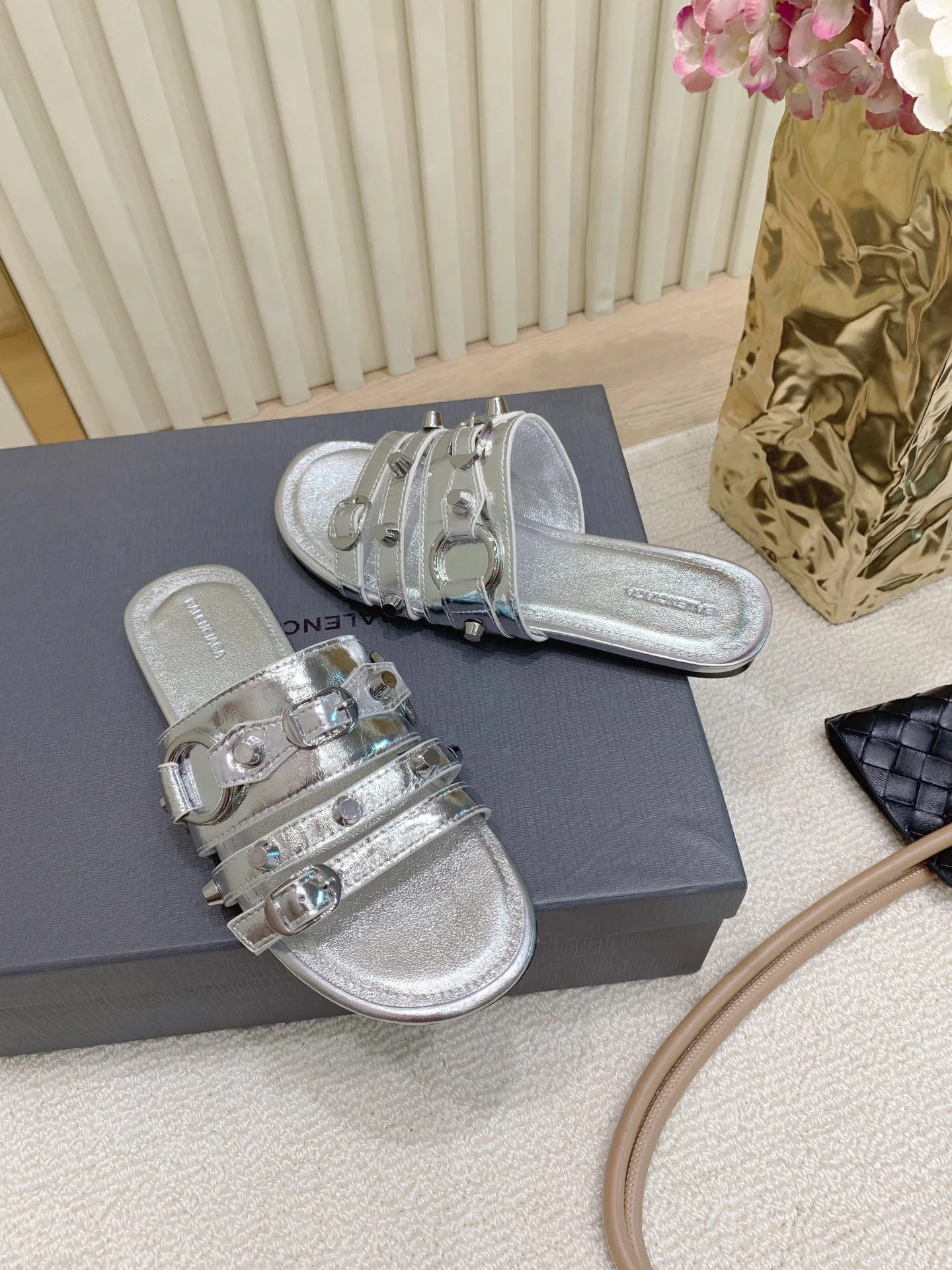 Шлепанцы Женские Balenciaga 1101786