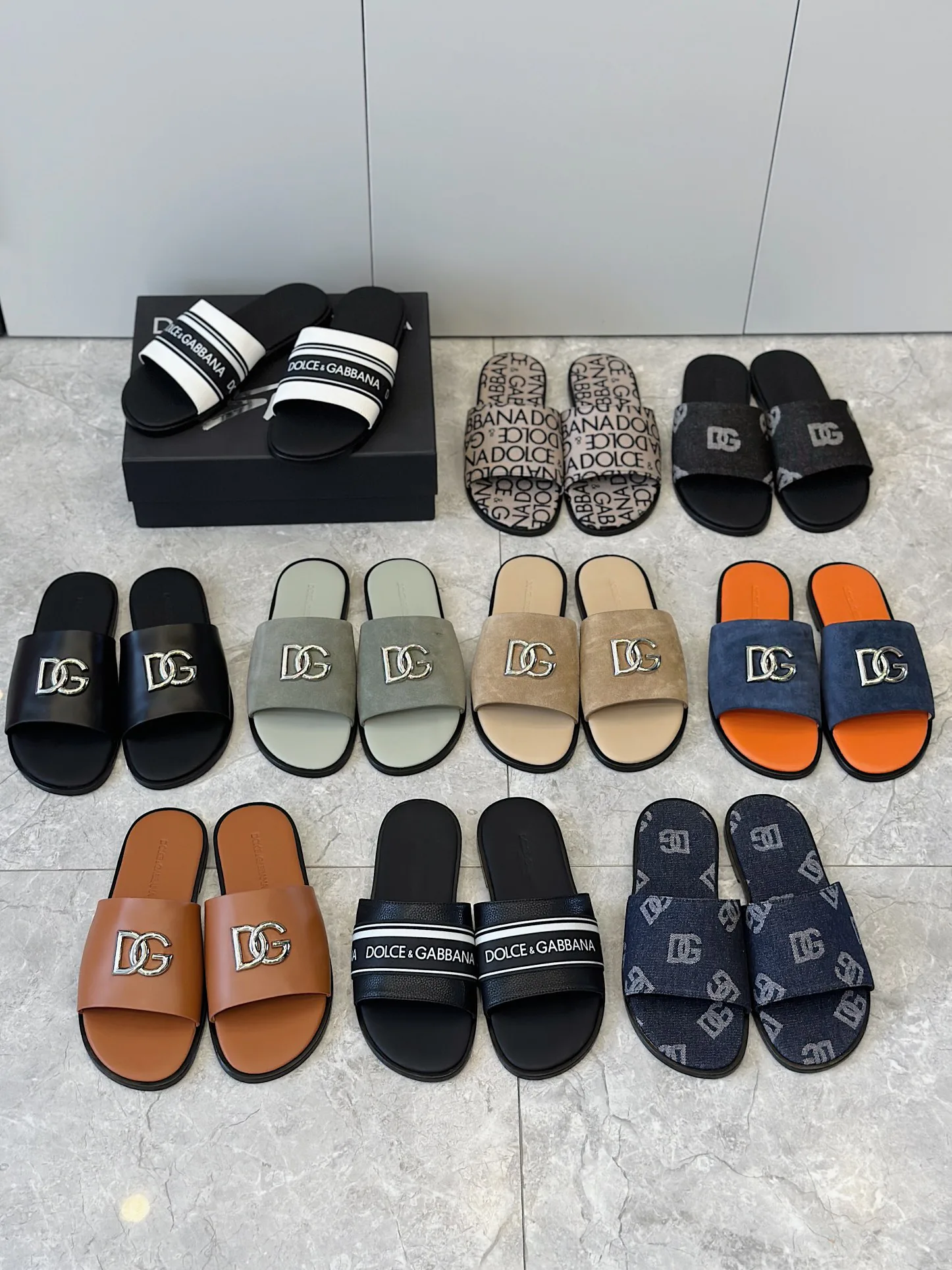 Шлепанцы Мужские Dolce & Gabbana 11511741