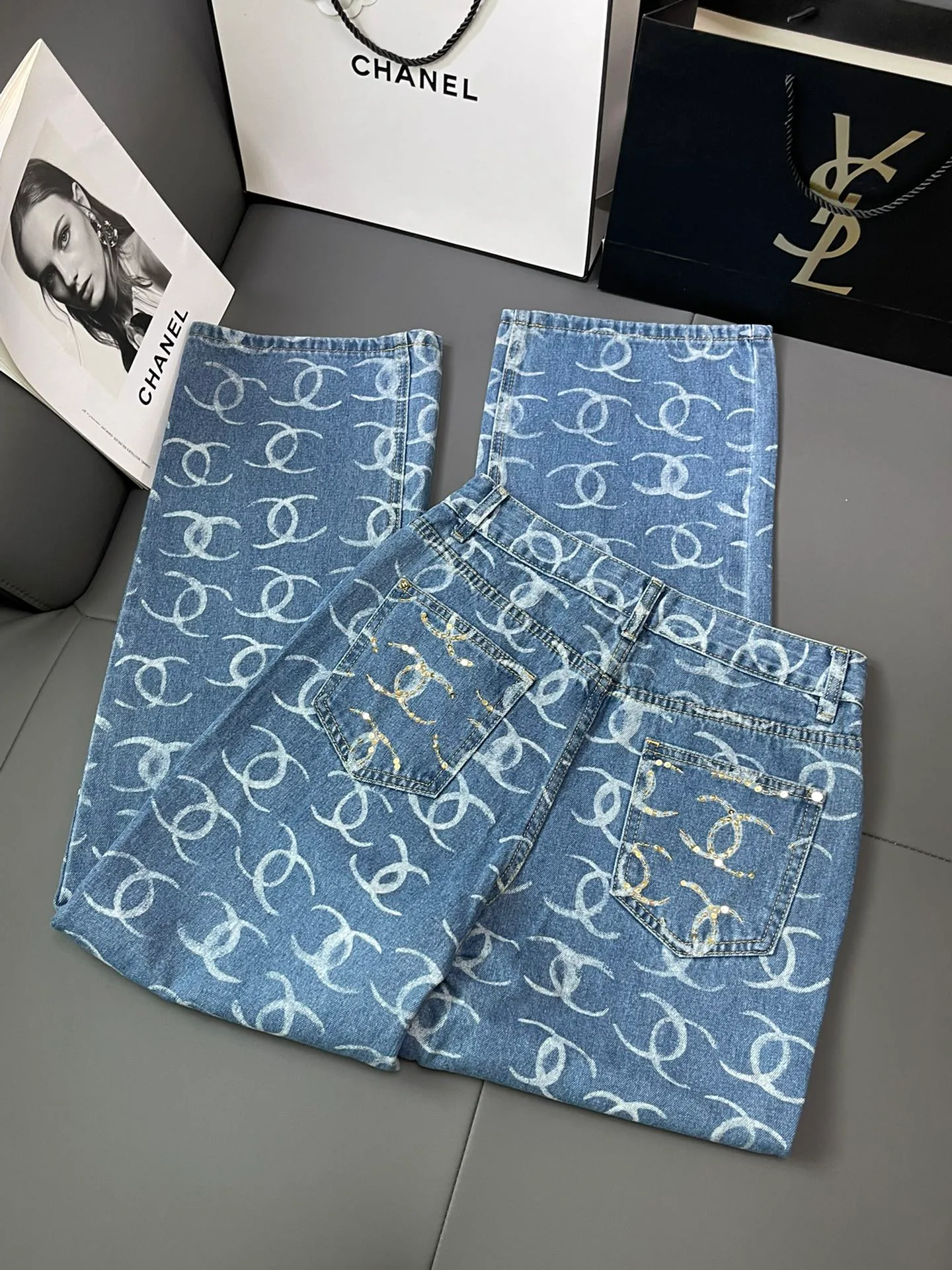 Джинсы Женские Chanel 80524