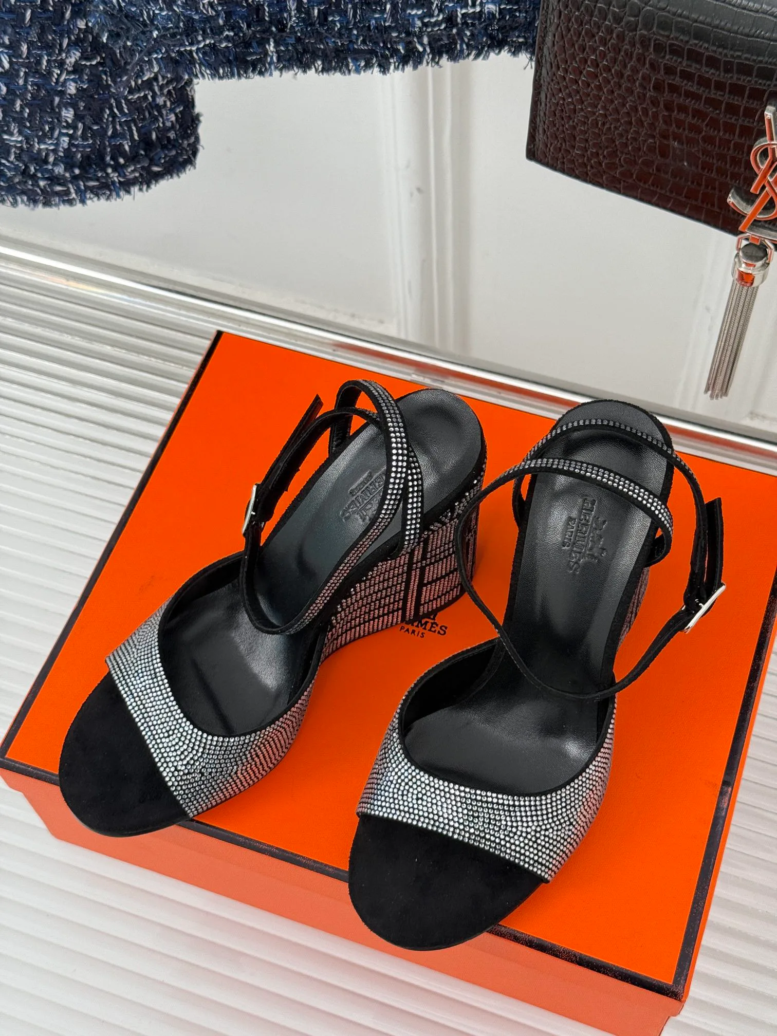 Босоножки Женские Hermes 9207