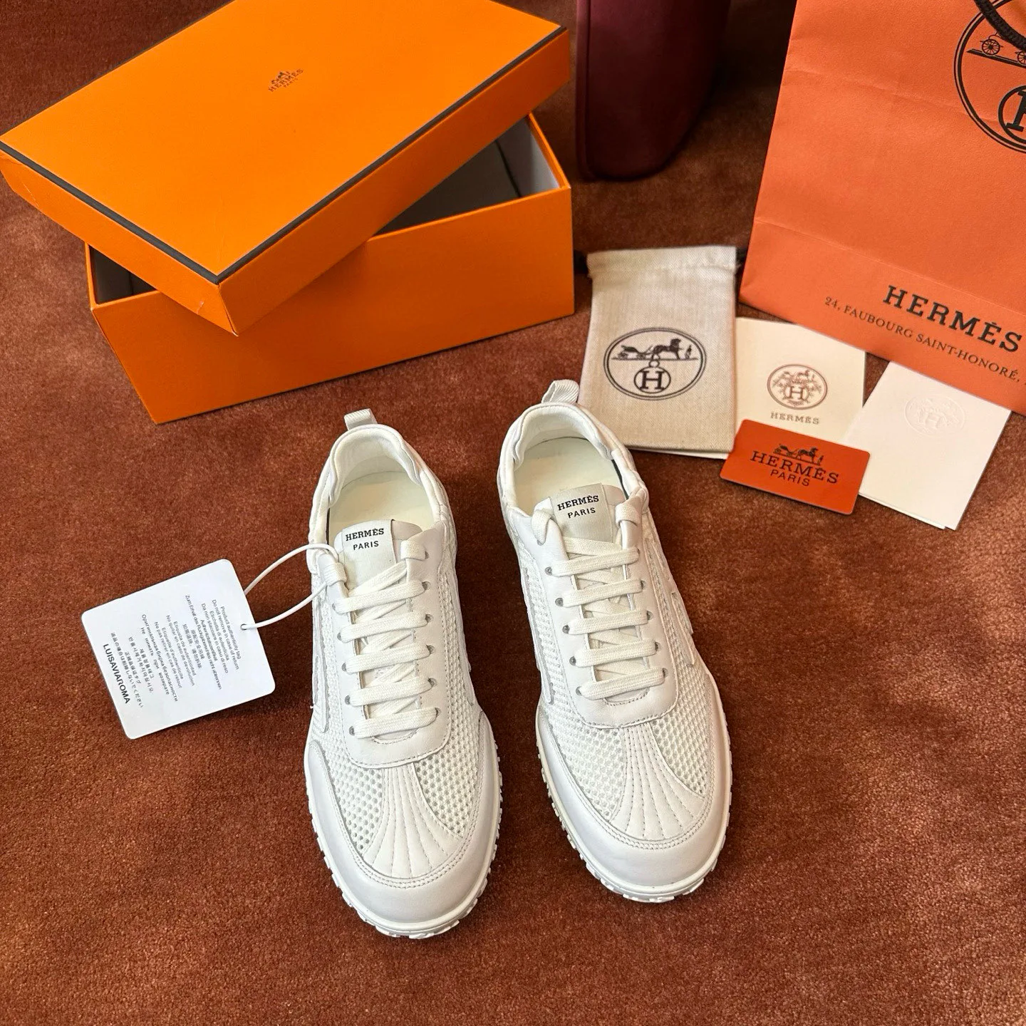 Кроссовки Женские Hermes 209404