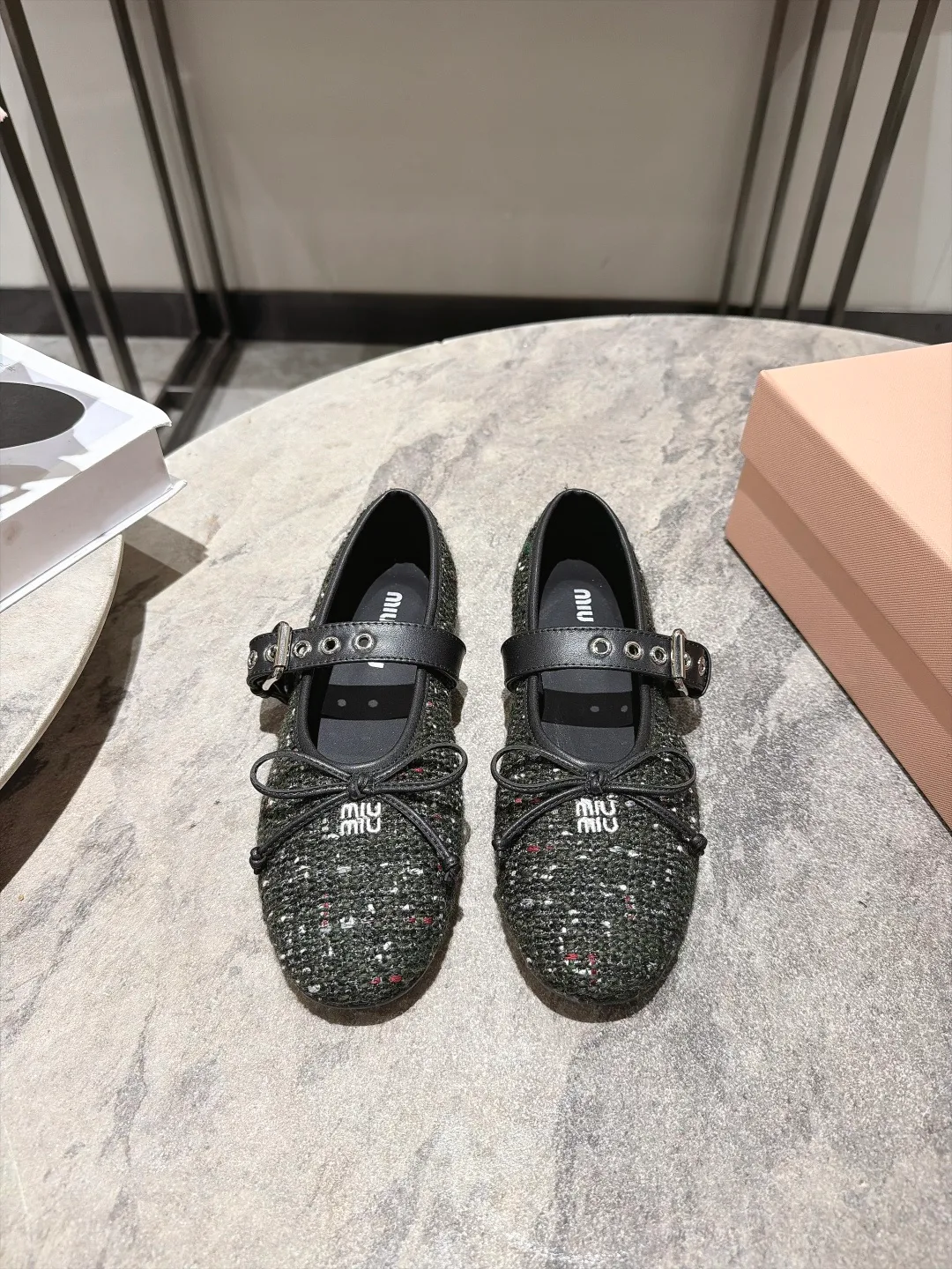 Балетки Женские Miu Miu 18549141