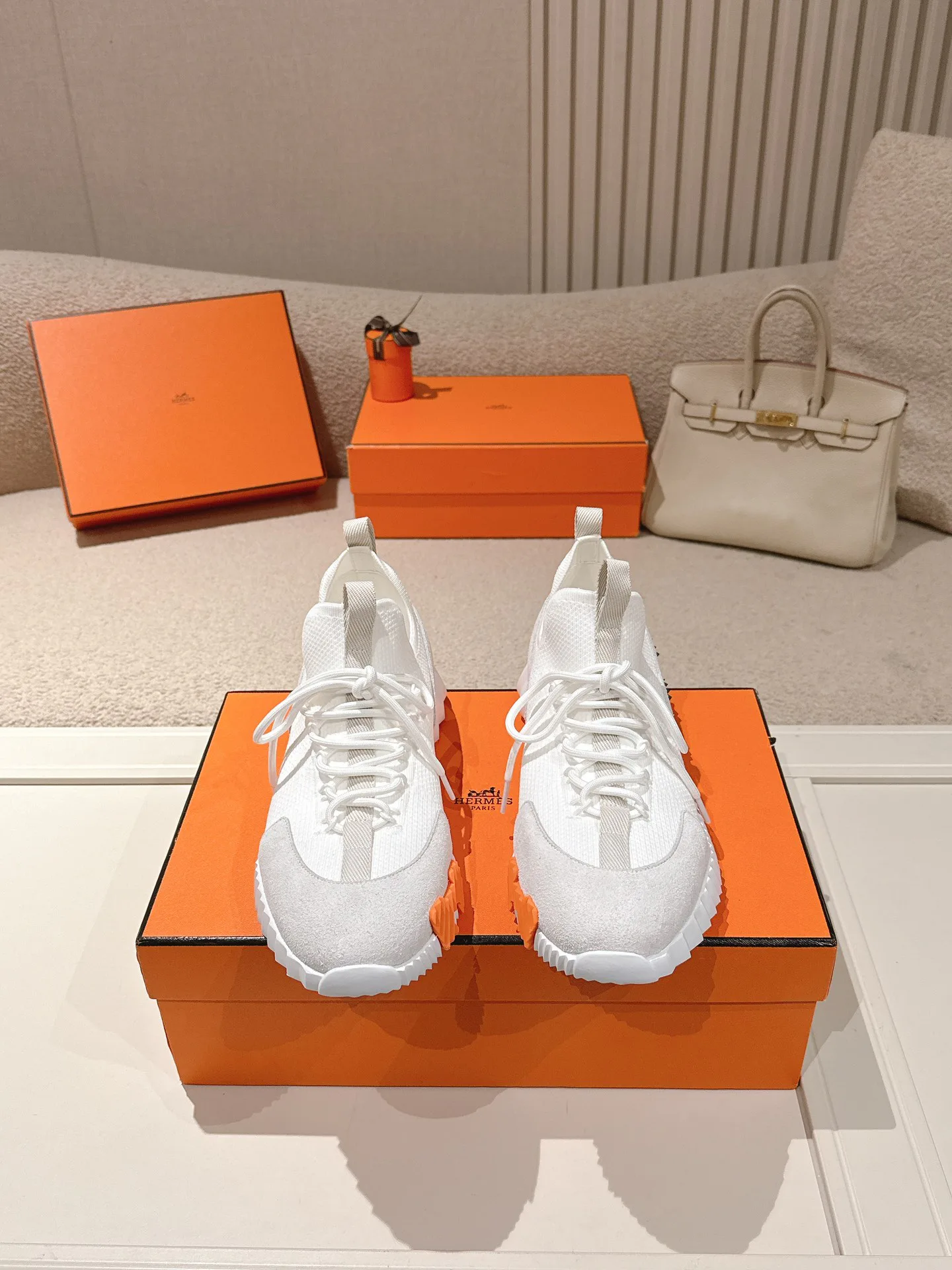 Кроссовки Женские Hermes 1628738