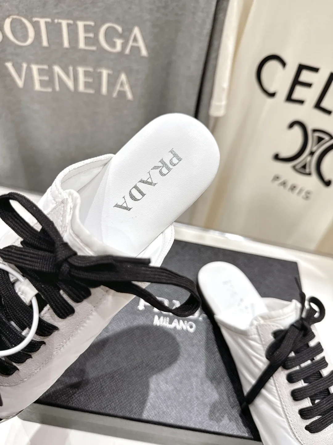 Мюли И Сабо Женские Prada 67153