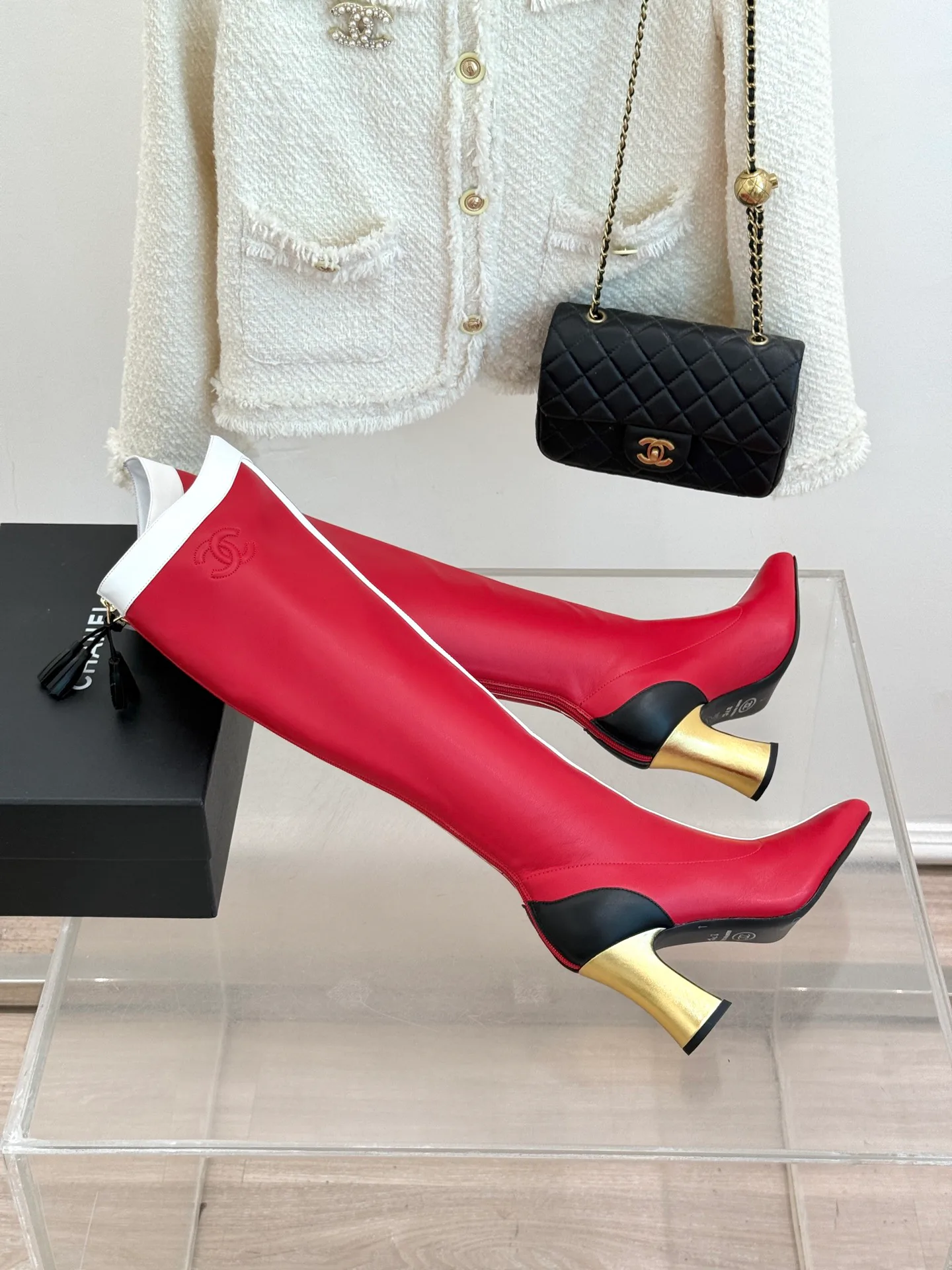 Сапоги Женские Chanel 17425408
