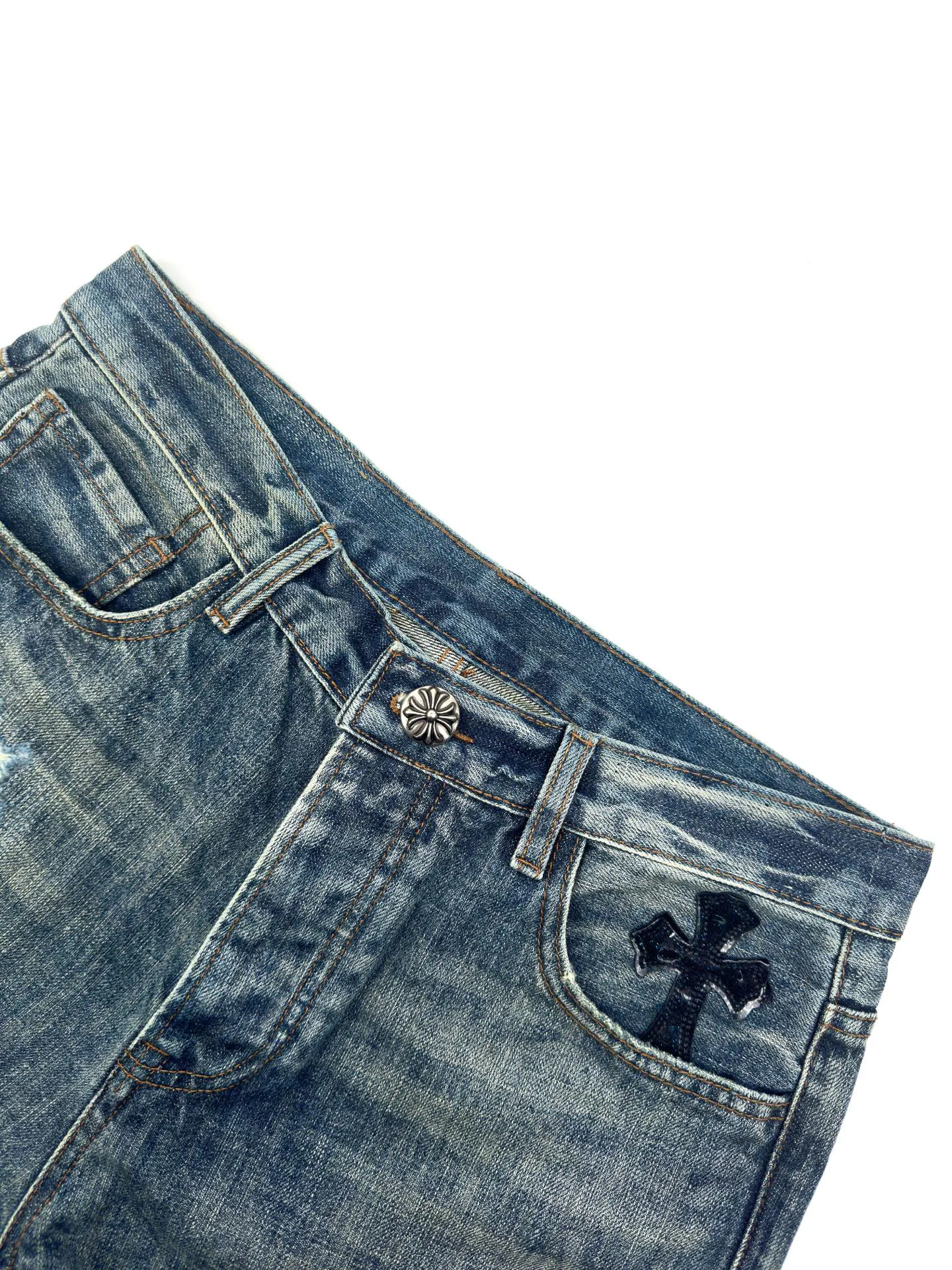 Джинсы Мужские Chrome Hearts 18537453