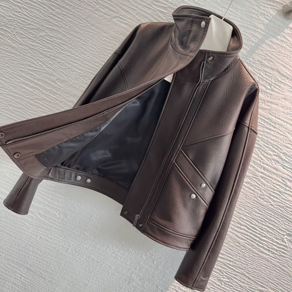 Кожаные Куртки И Дублёнки Женские Saint Laurent 17733492