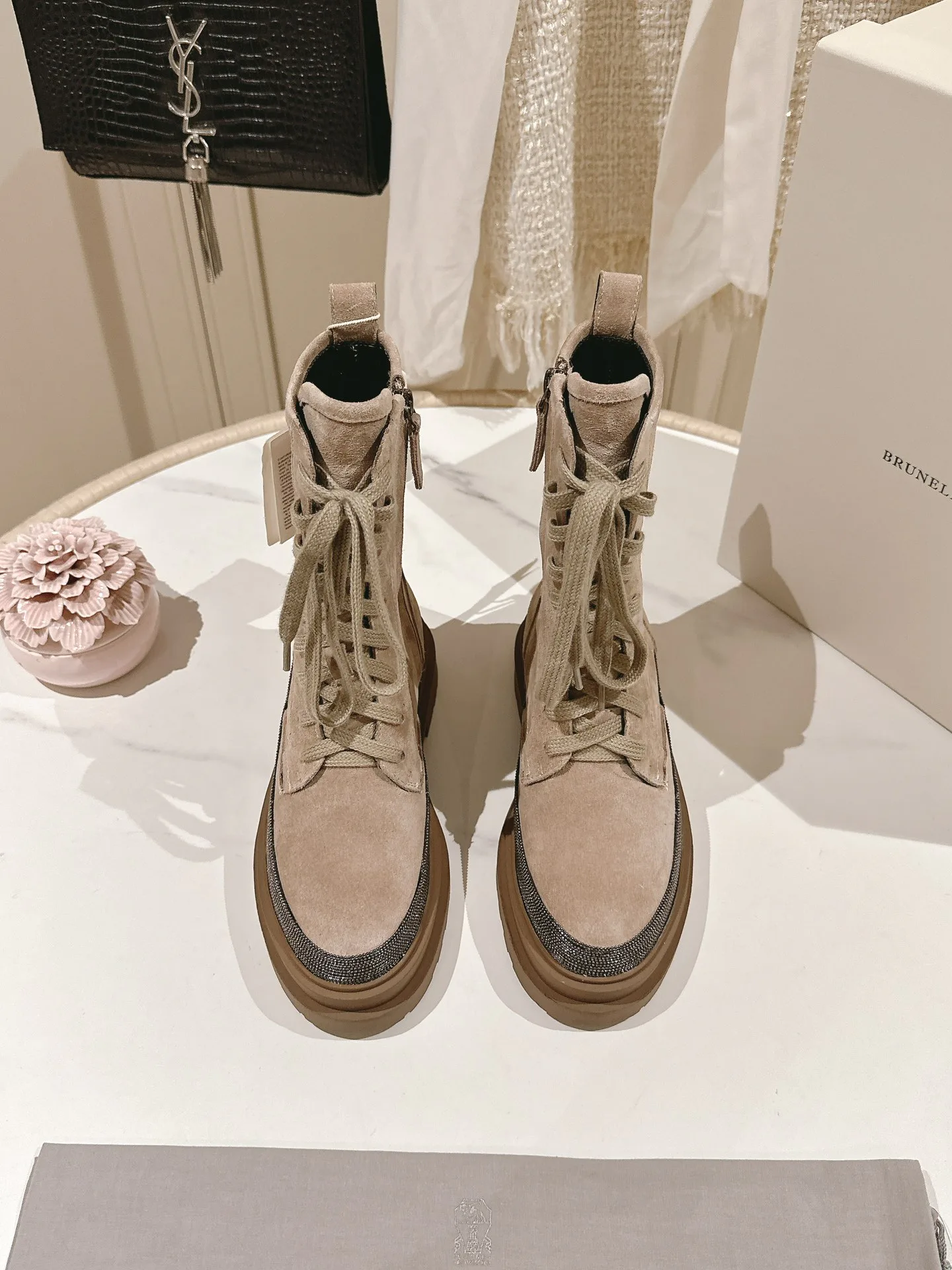 Ботинки Женские Brunello Cucinelli 137672