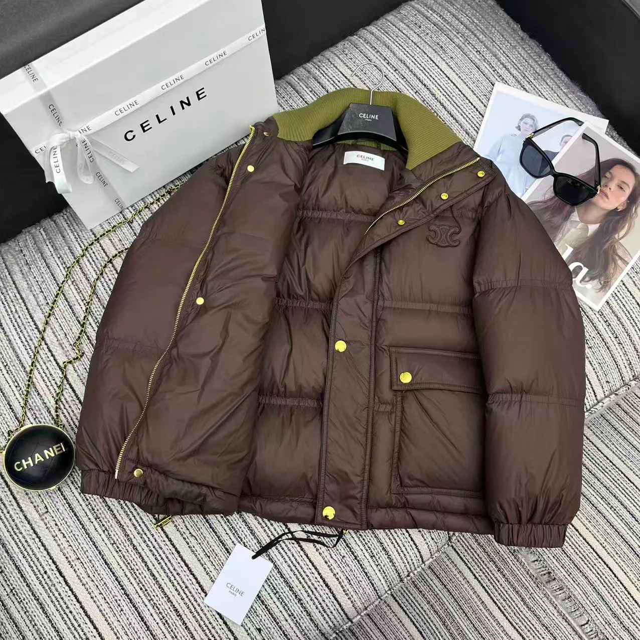 Куртки И Пуховики Женские Celine 385391