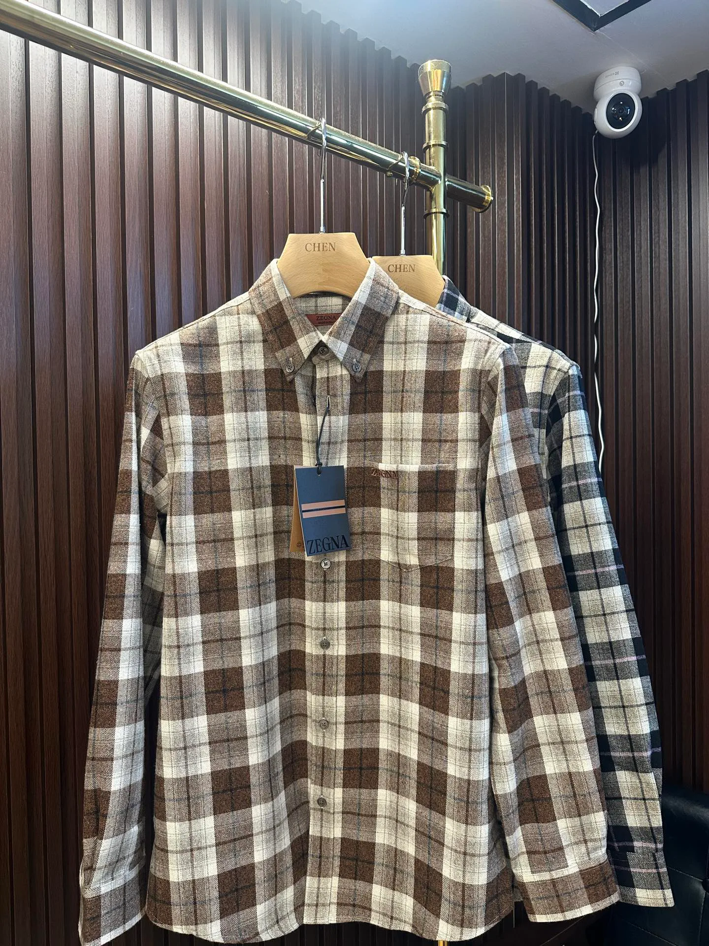 Рубашки Мужские Zegna 11383598