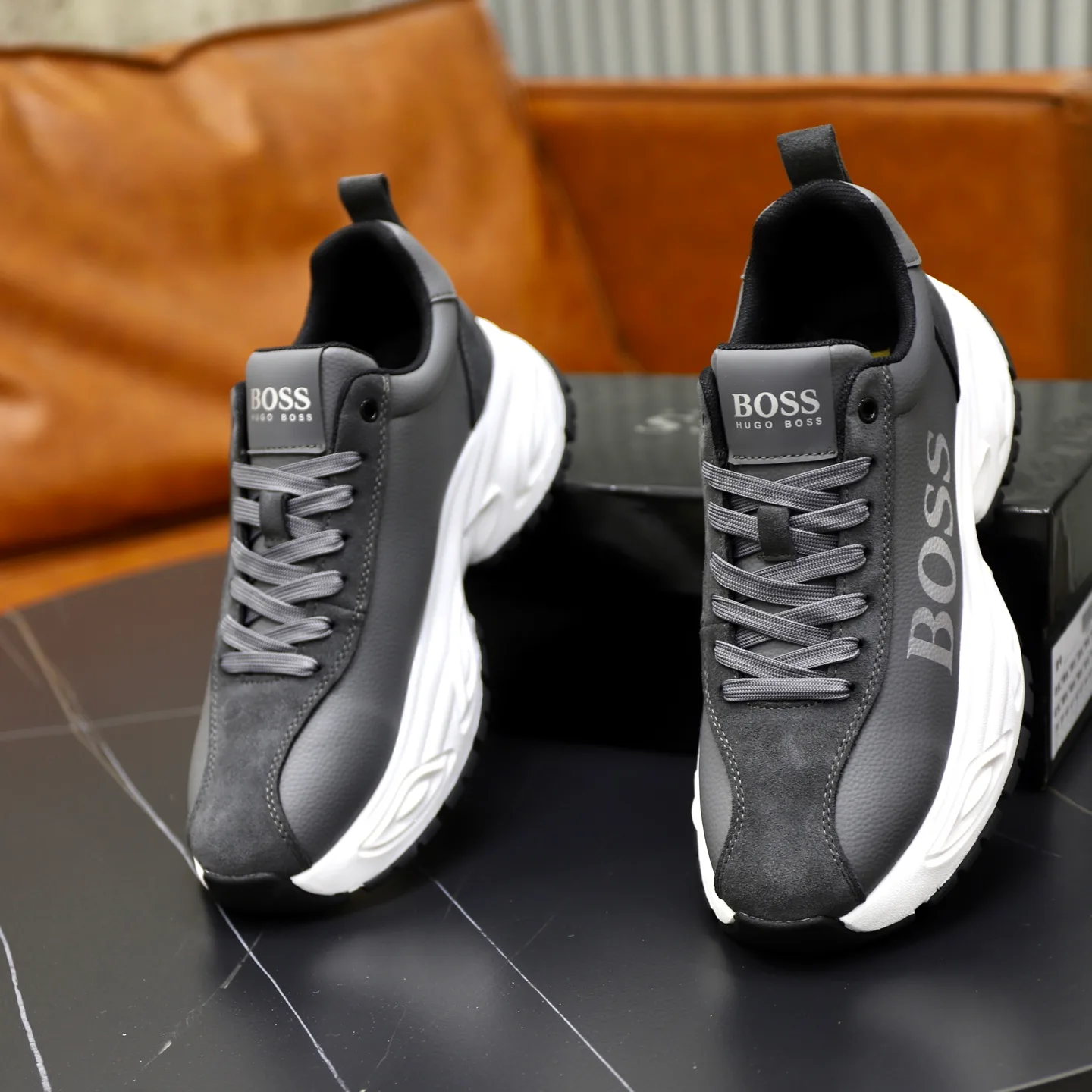 Кроссовки Мужские Hugo Boss 183907