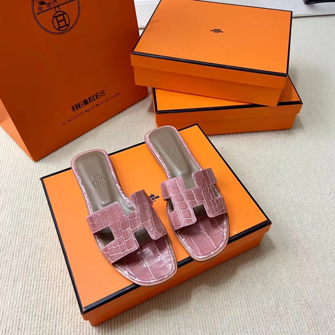 Шлепанцы Женские Hermes 4340503