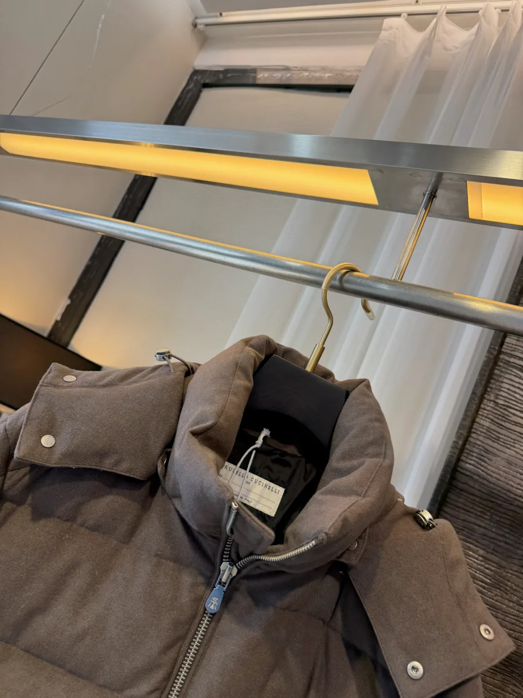 Куртки И Пуховики Мужские Brunello Cucinelli 18216748