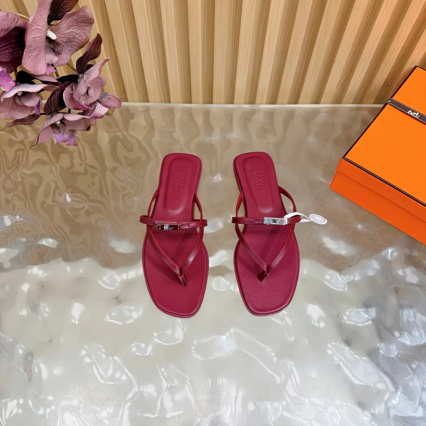 Шлепанцы Женские Hermes 9369478
