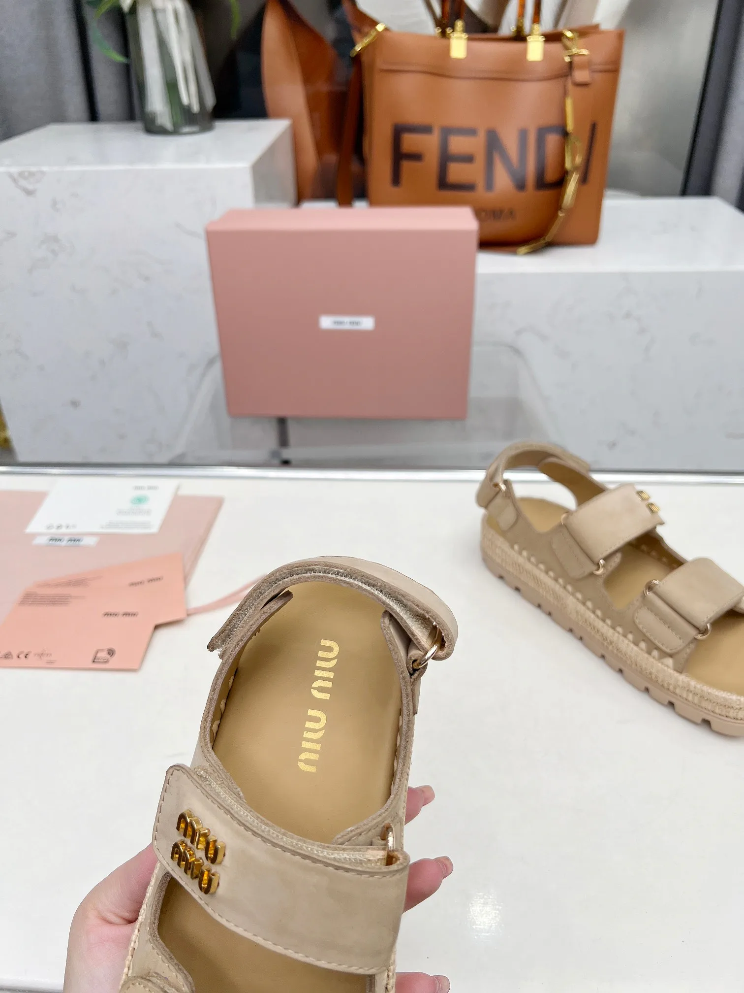 Сандалии Женские Miu Miu 18791