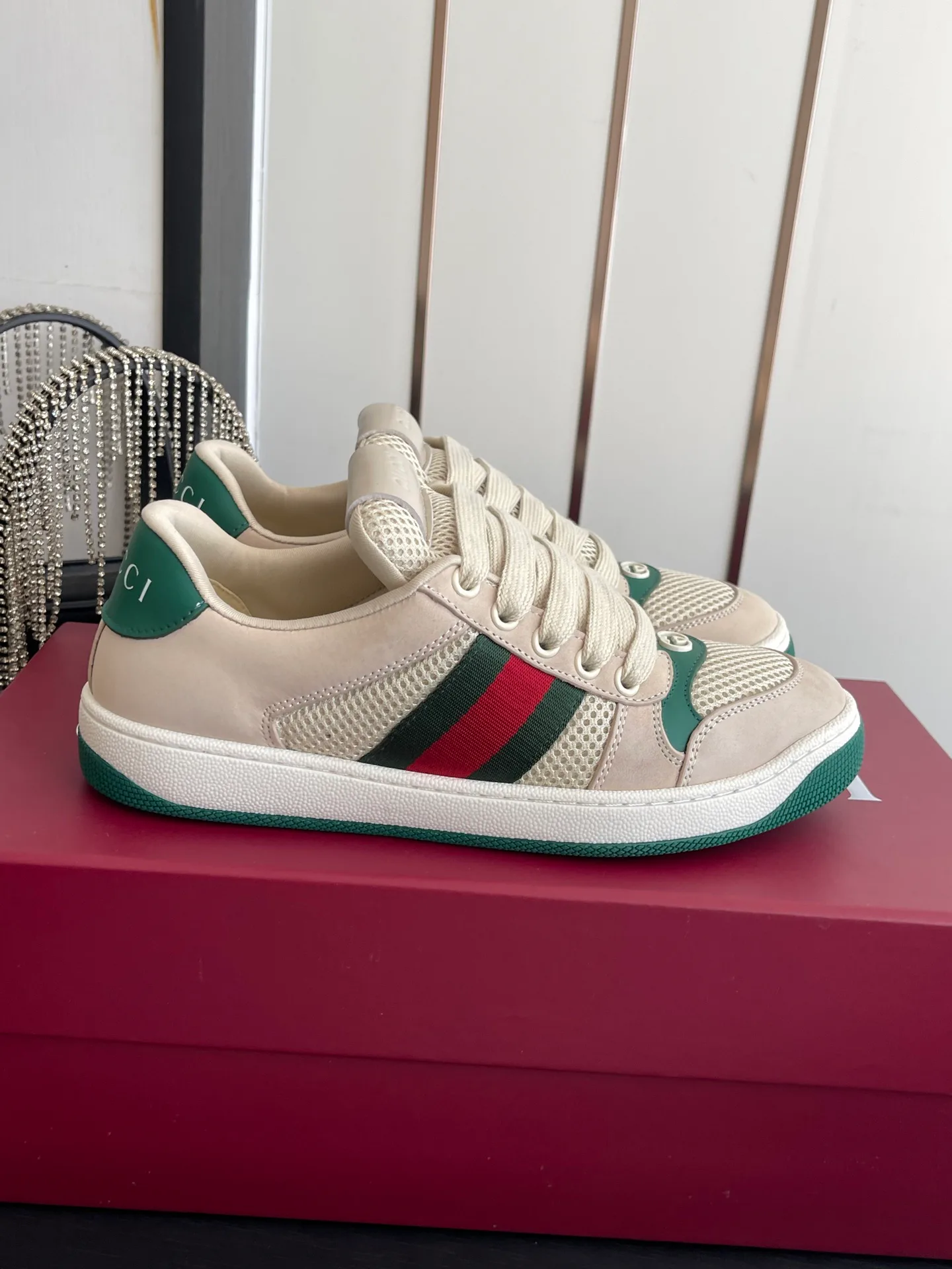 Кроссовки Женские Gucci 18582909