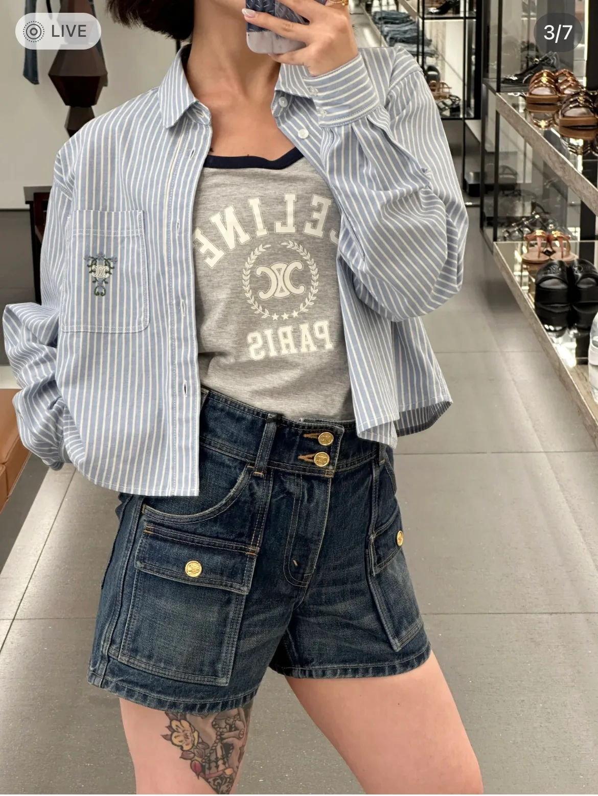 Рубашки Женские Celine 11249809