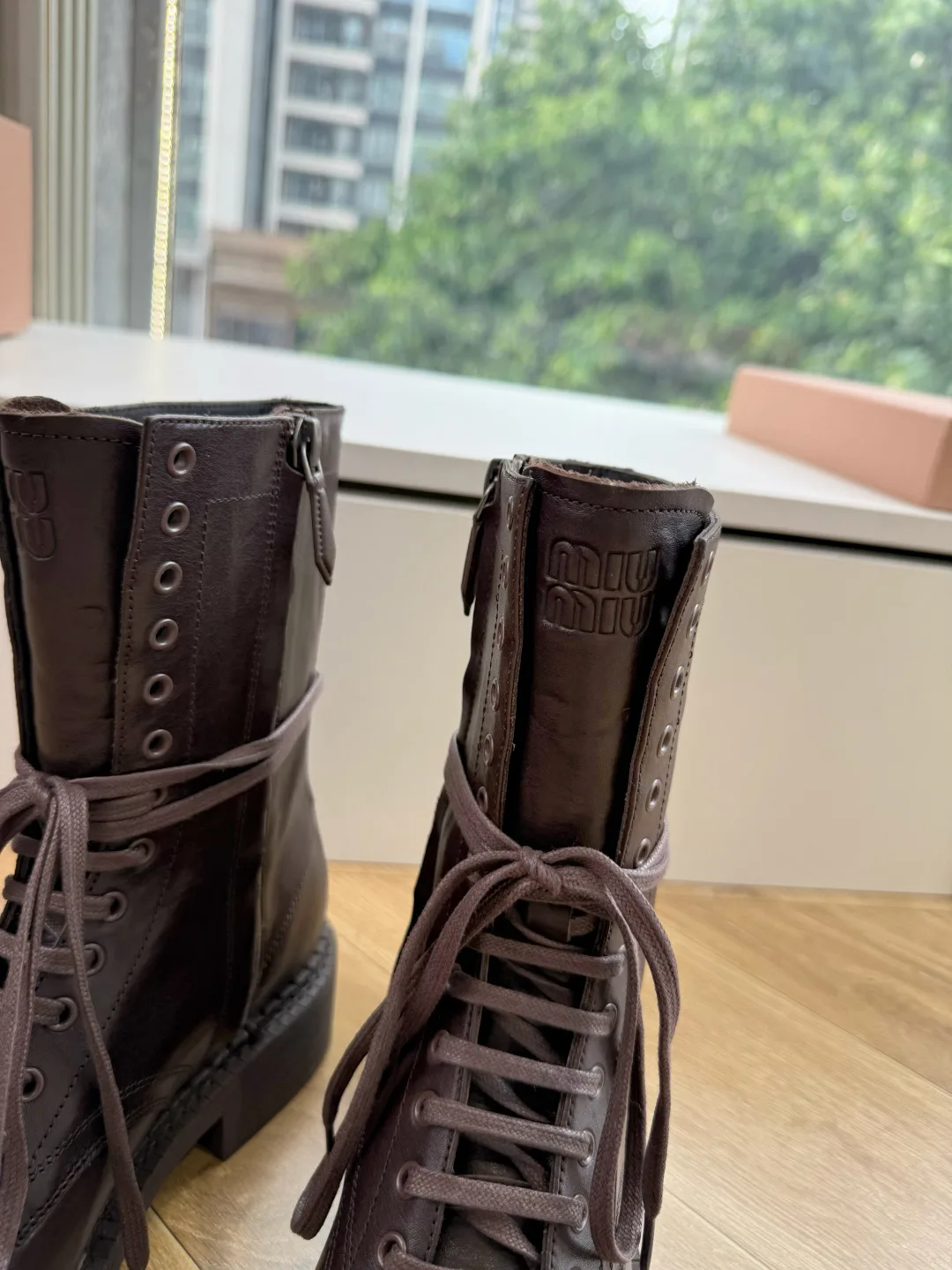Ботинки Женские Miu Miu 18142694