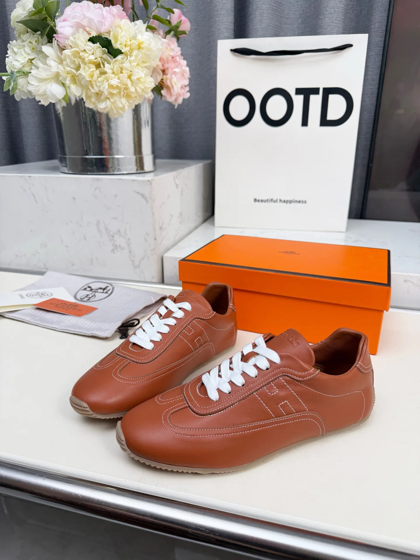 Кроссовки Женские Hermes 12700974