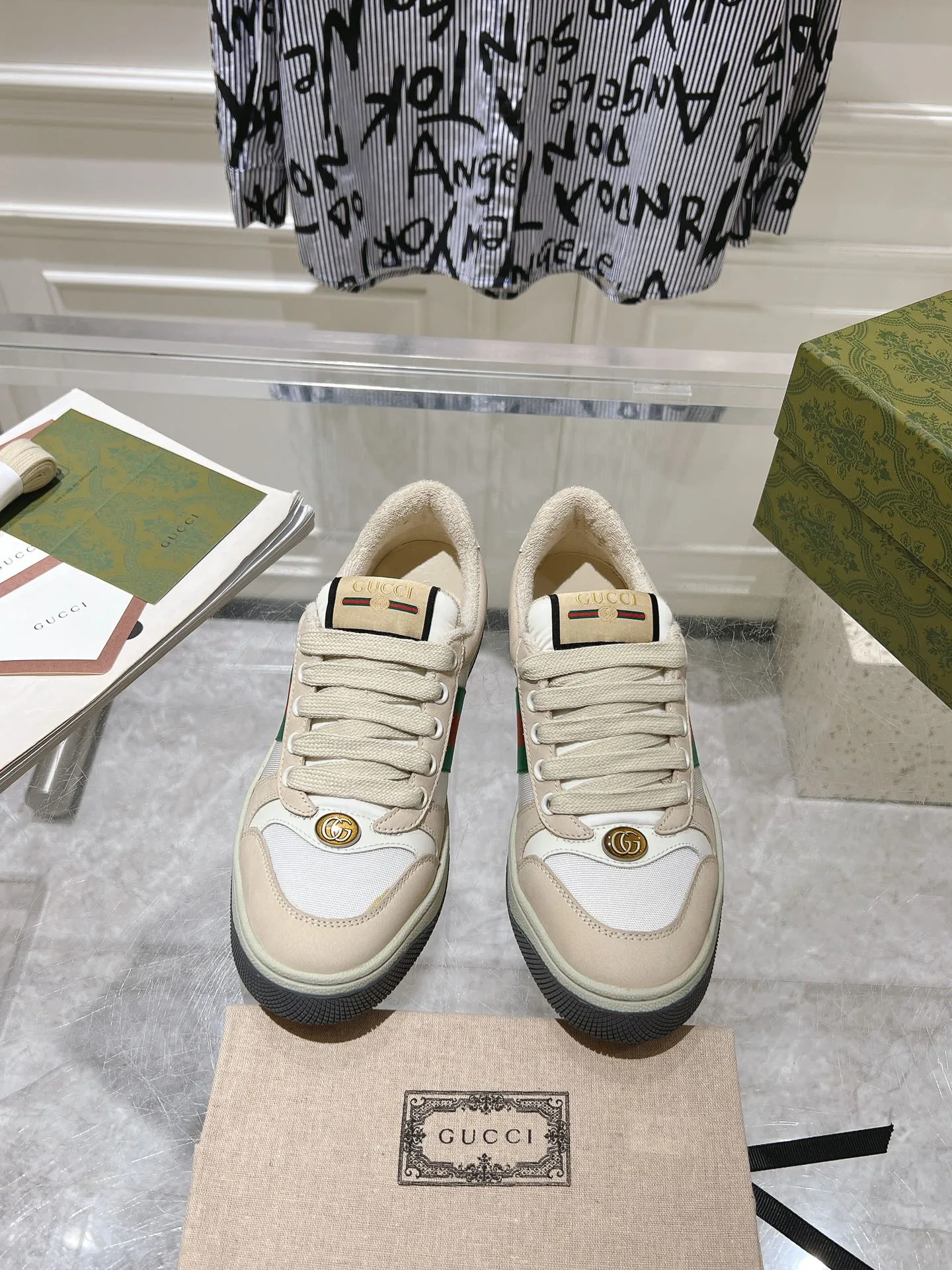 Кеды Женские Gucci 5275858