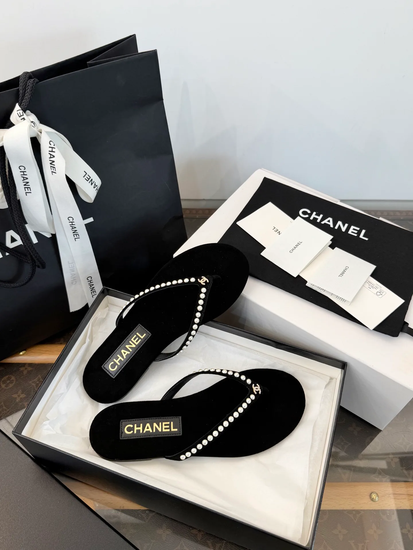 Шлепанцы Женские Chanel 13556802