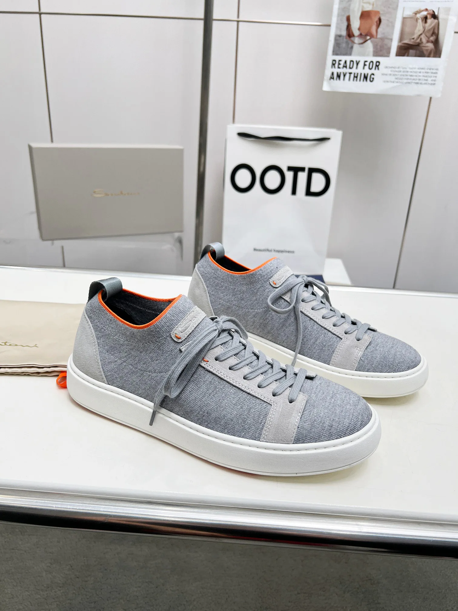 Кеды Мужские Santoni 23454