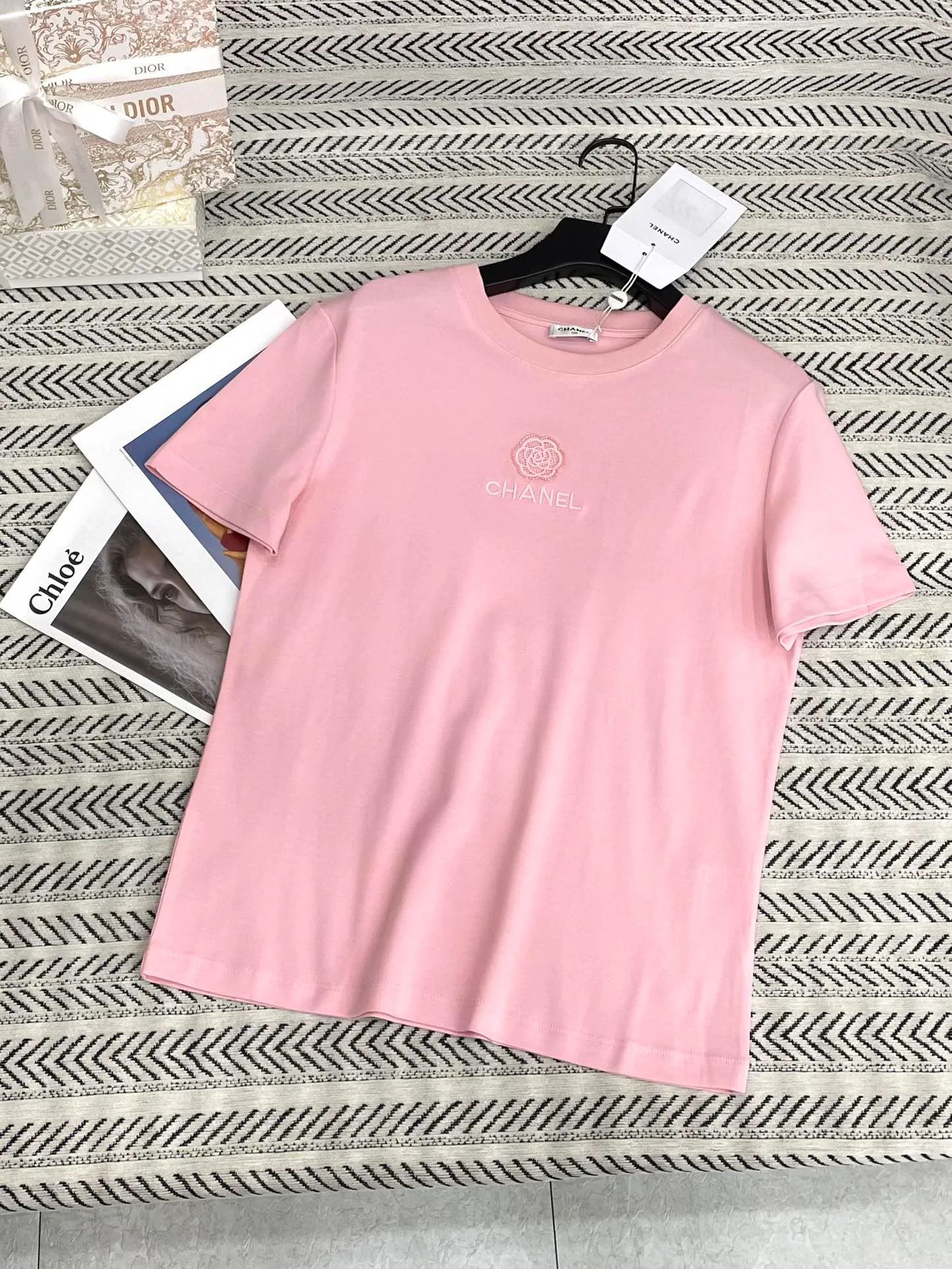 Футболки Женские Chanel 1856403