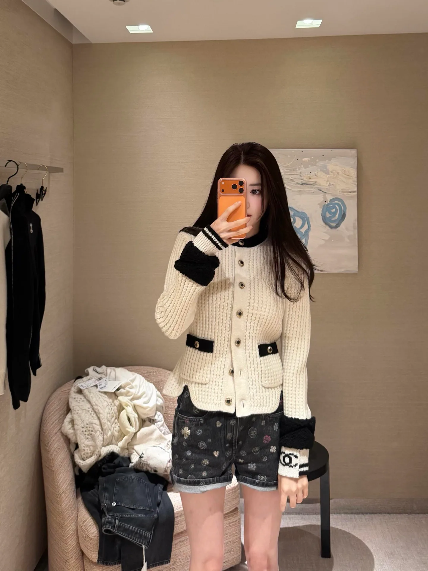 Шорты Женские Chanel 11573914