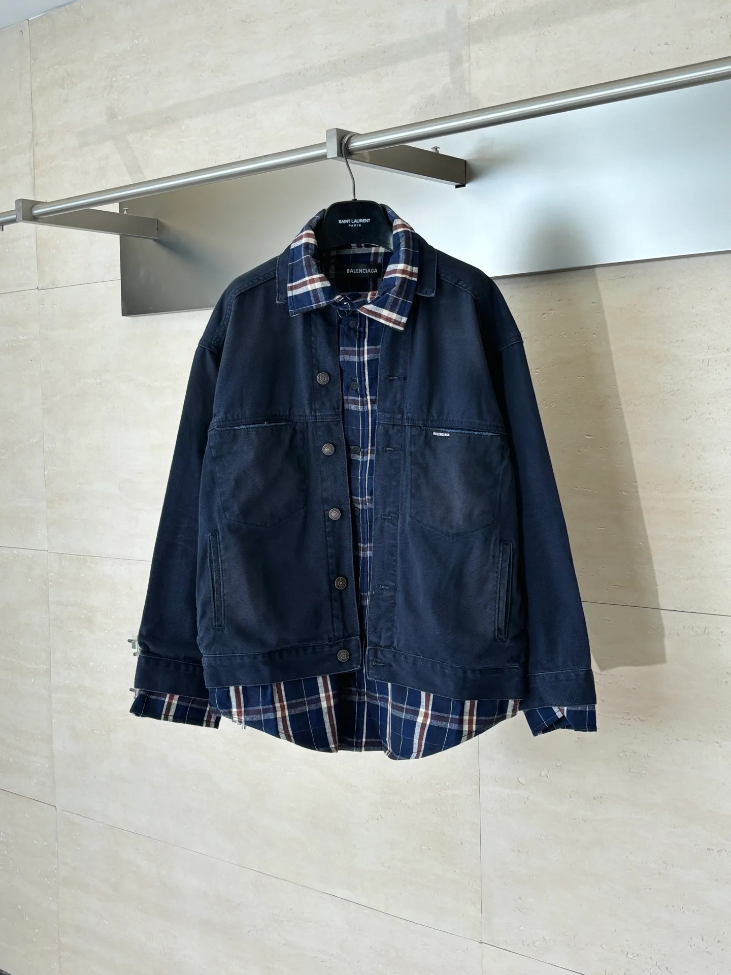 Куртки И Пуховики Мужские Balenciaga 12795081